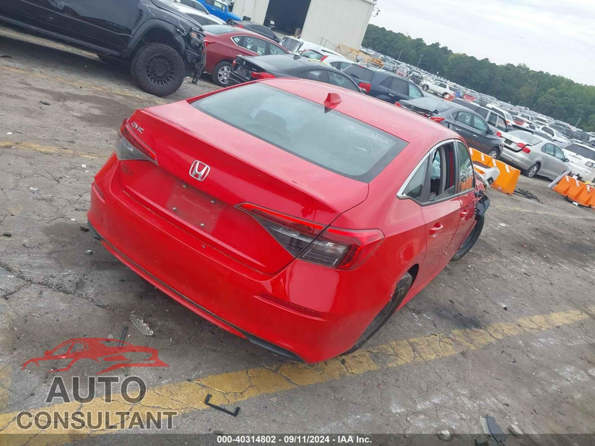 HONDA CIVIC 2022 - 2HGFE2F21NH509292