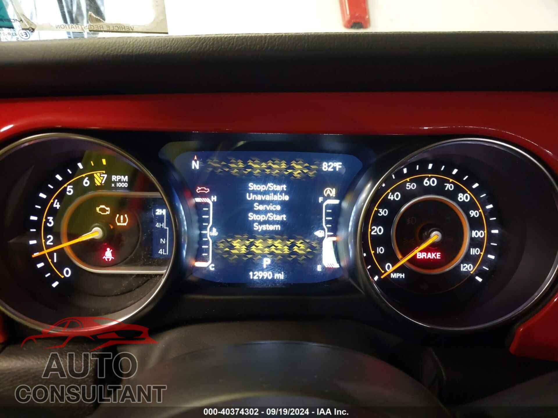 JEEP GLADIATOR 2022 - 1C6HJTFG2NL130042