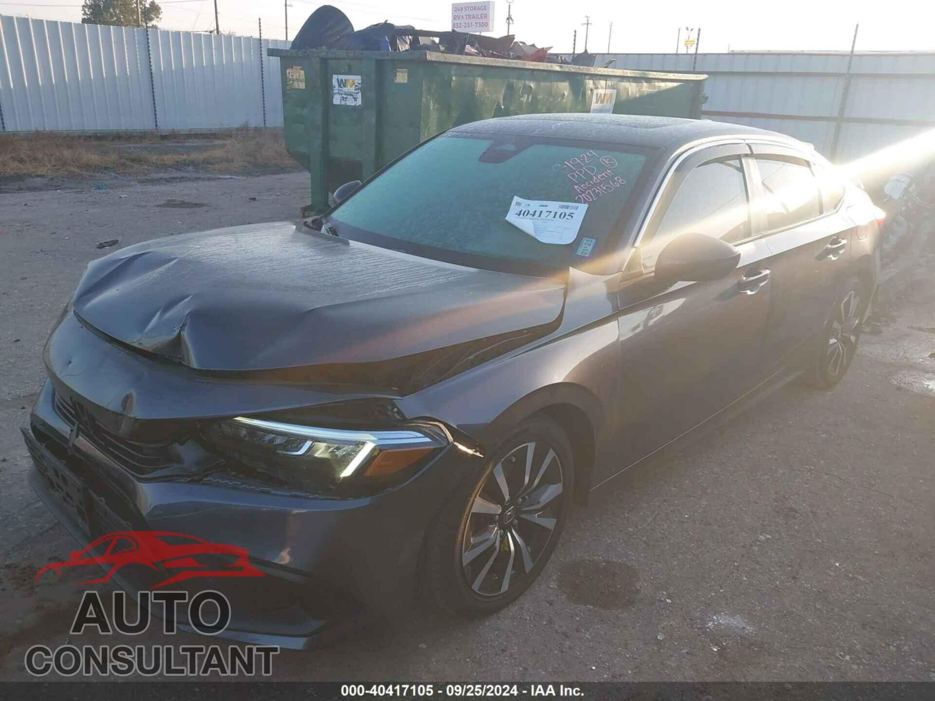 HONDA CIVIC 2022 - 2HGFE1F71NH312841