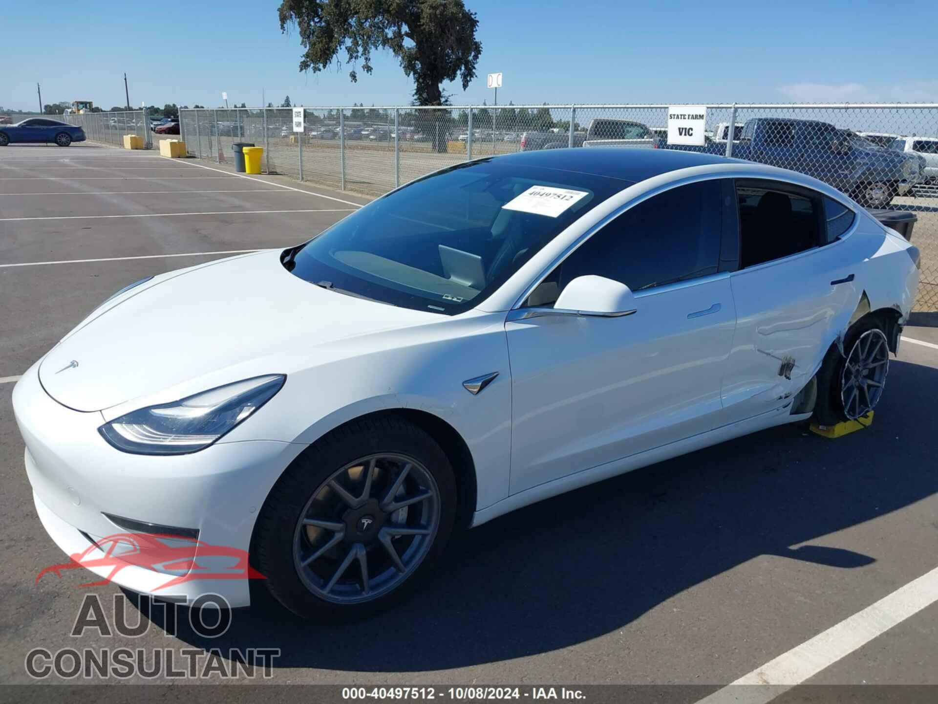TESLA MODEL 3 2020 - 5YJ3E1EAXLF740070