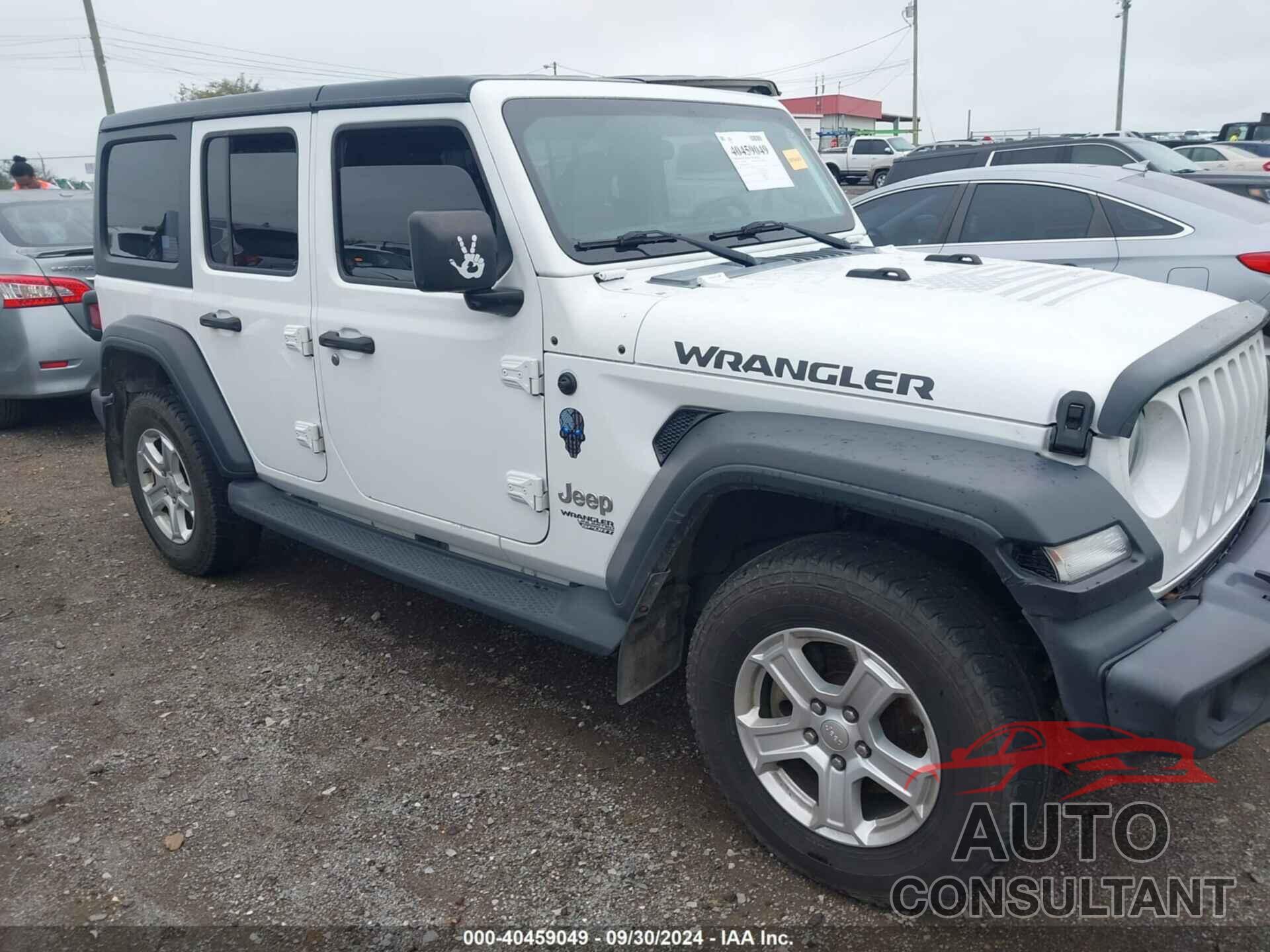 JEEP WRANGLER UNLIMITED 2018 - 1C4HJXDG6JW179756