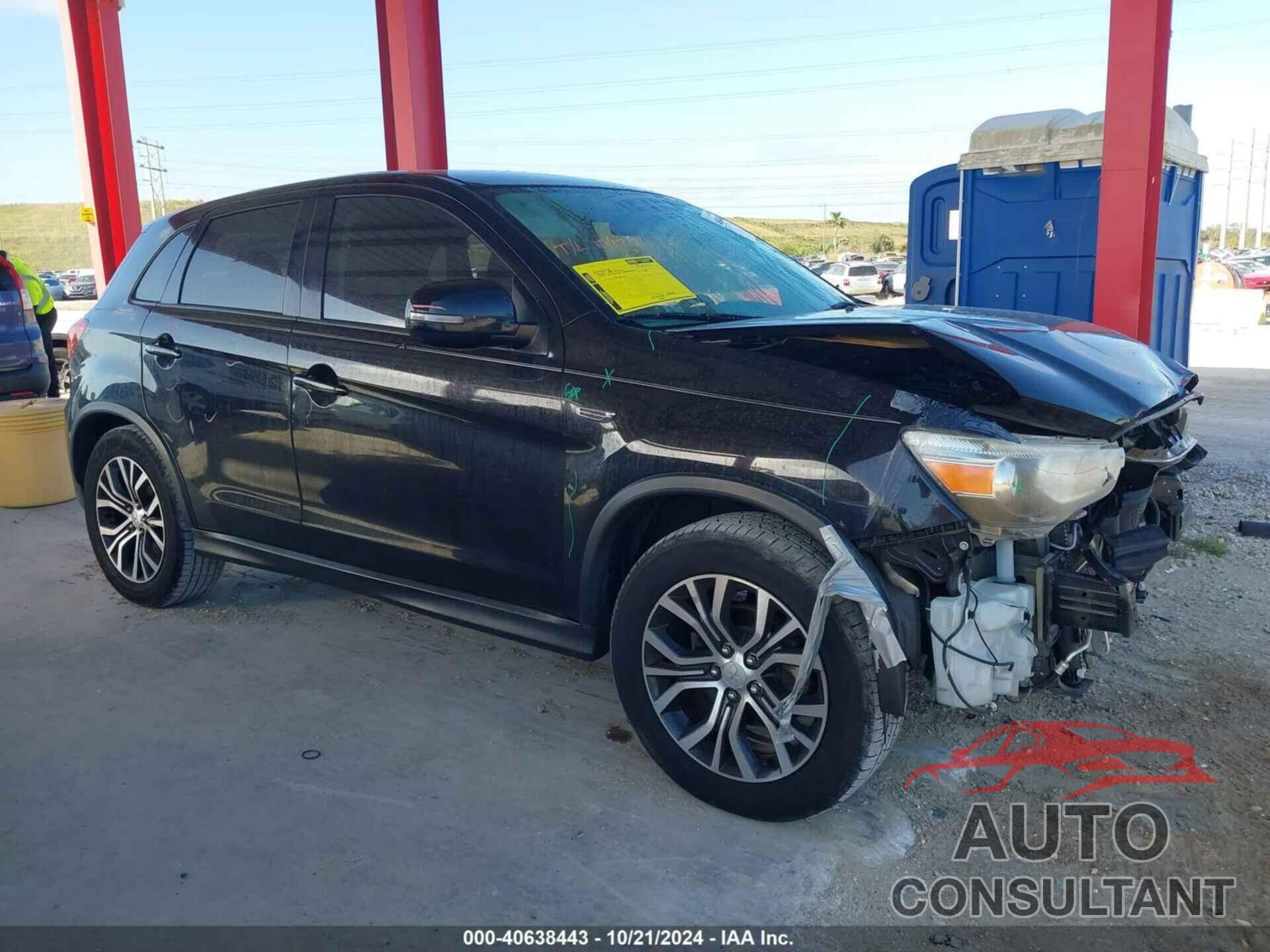 MITSUBISHI OUTLANDER SPORT 2018 - JA4AP3AU3JZ014744