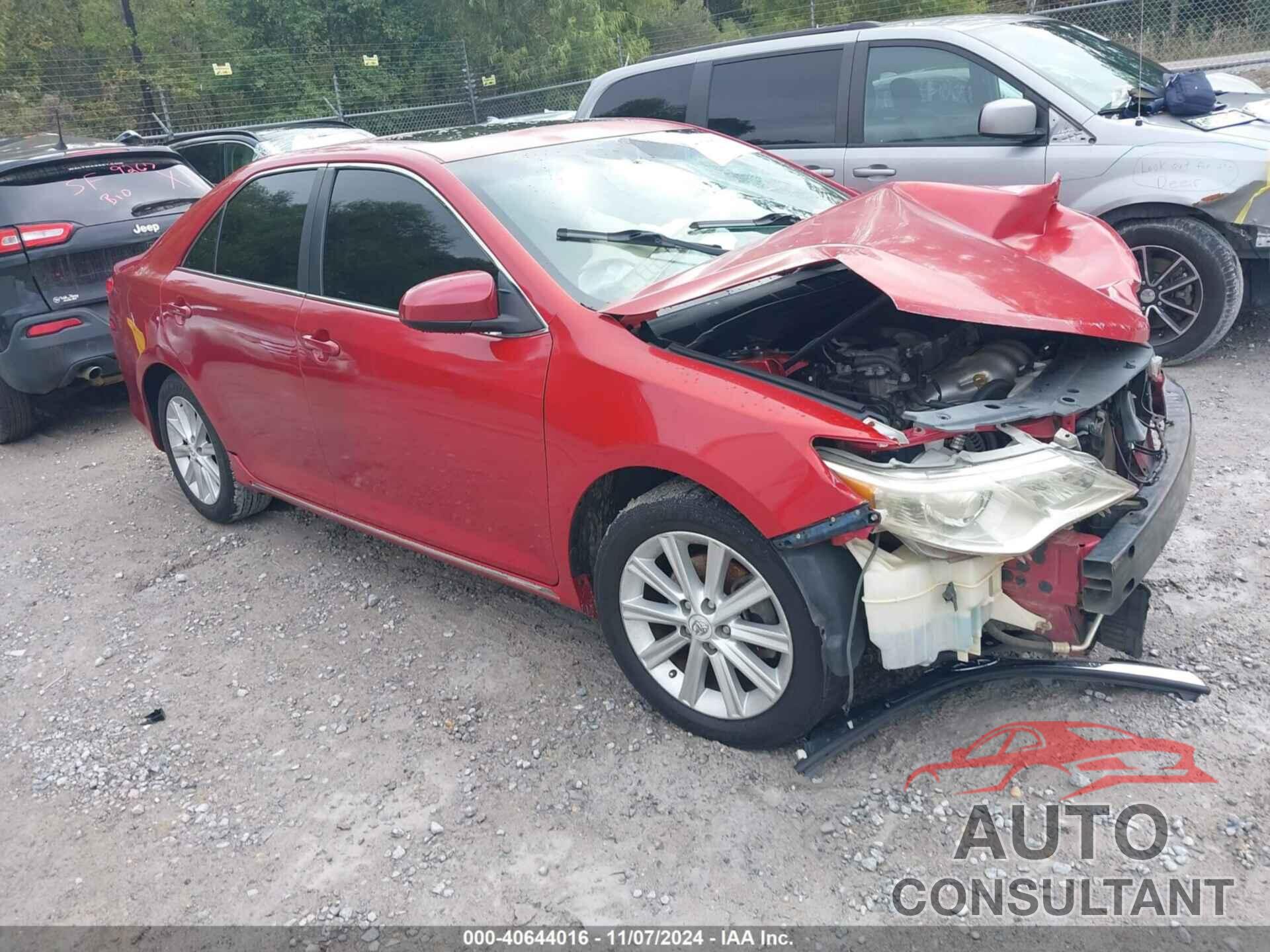 TOYOTA CAMRY 2012 - 4T1BF1FK5CU596124