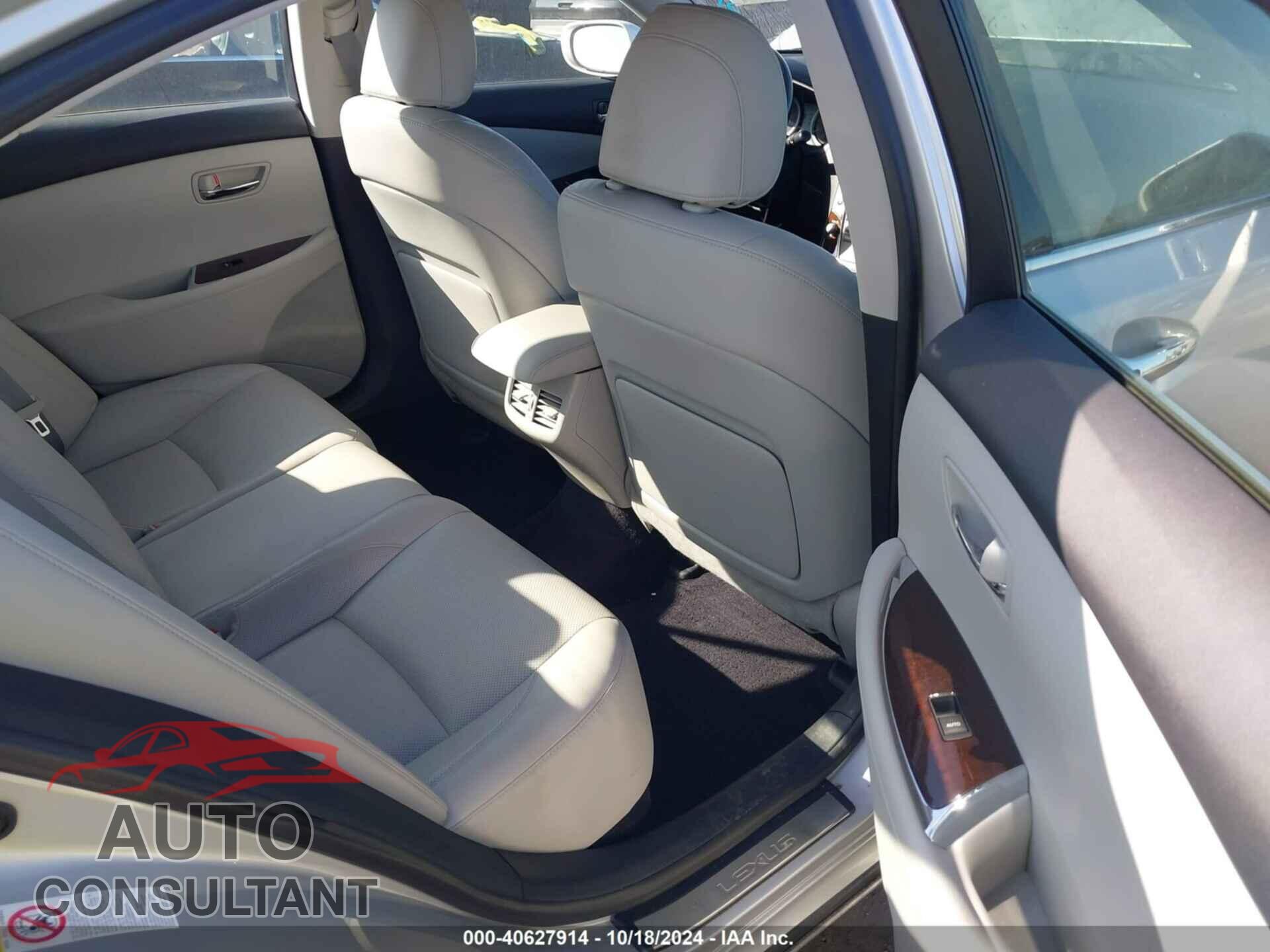 LEXUS ES 350 2011 - JTHBK1EG8B2461709