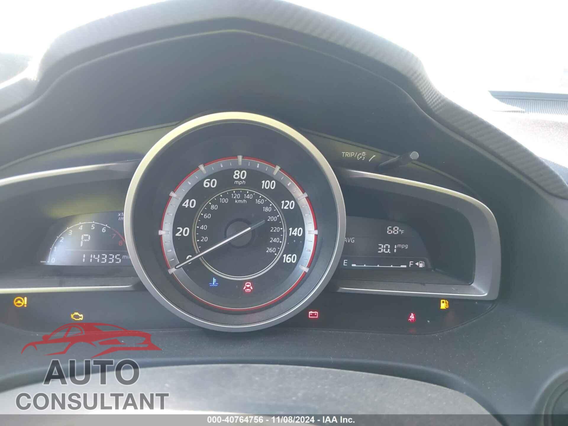 MAZDA MAZDA3 2016 - JM1BM1M73G1346879
