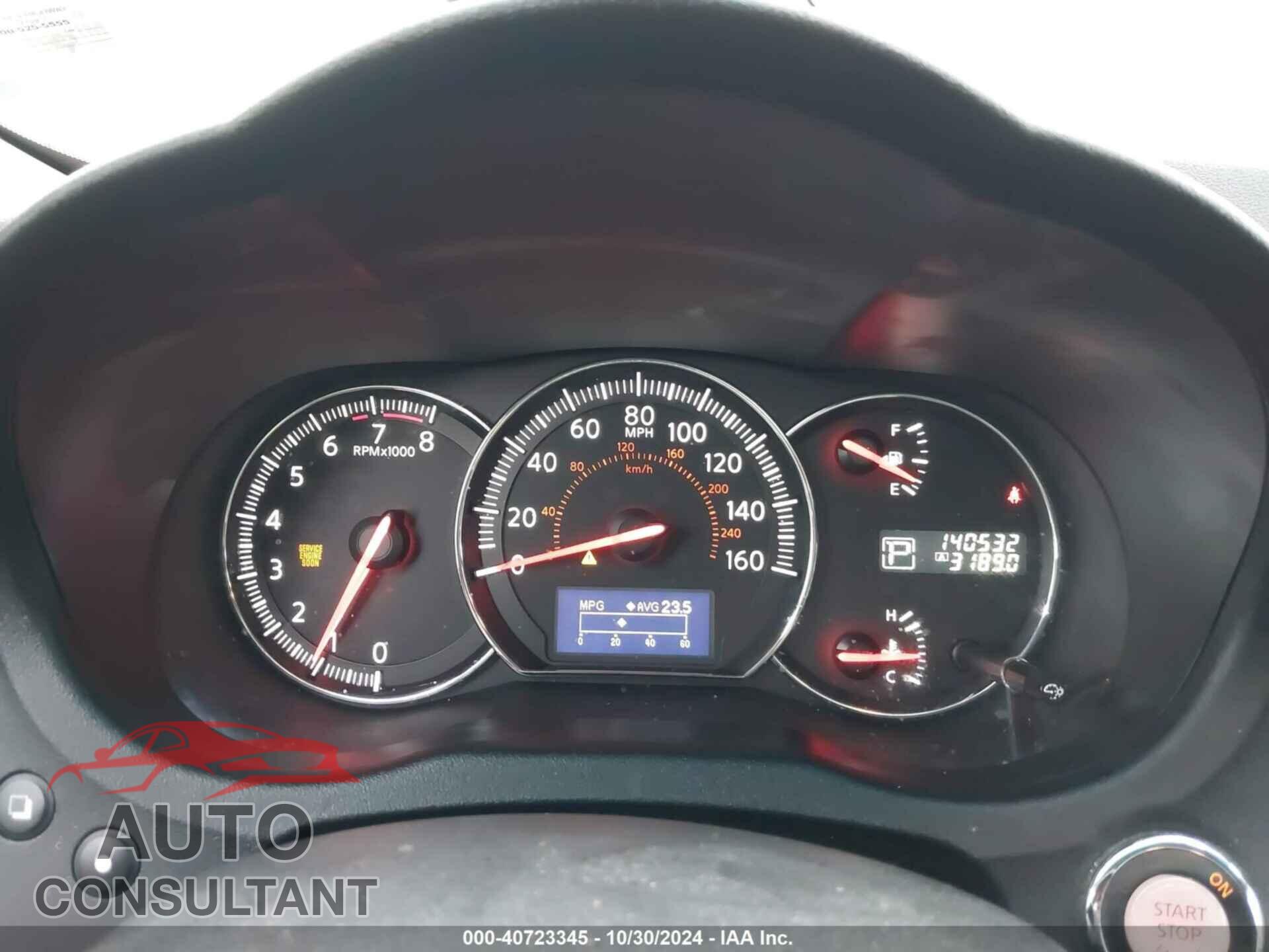 NISSAN MAXIMA 2014 - 1N4AA5AP1EC449189