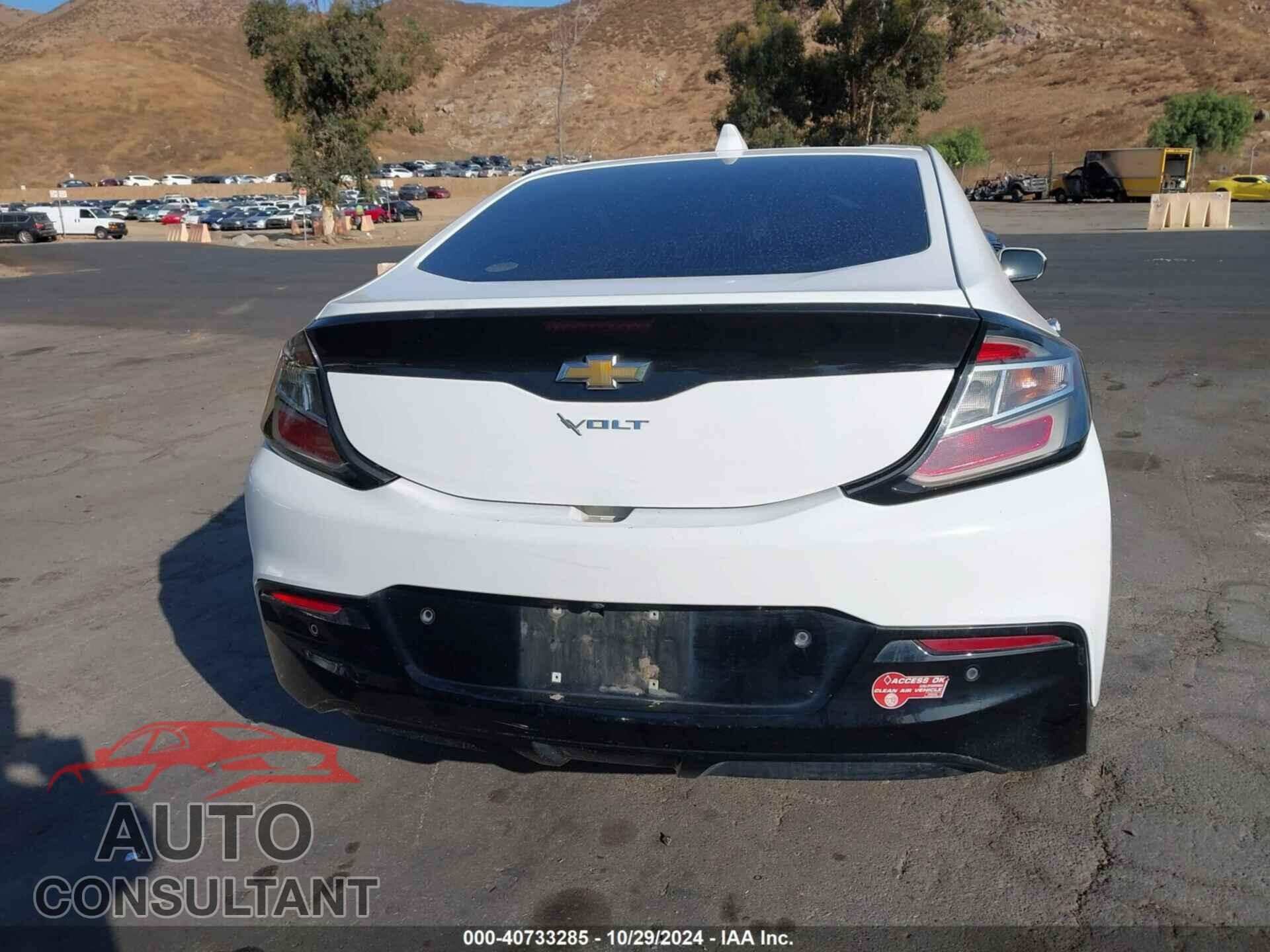 CHEVROLET VOLT 2017 - 1G1RD6S53HU153492