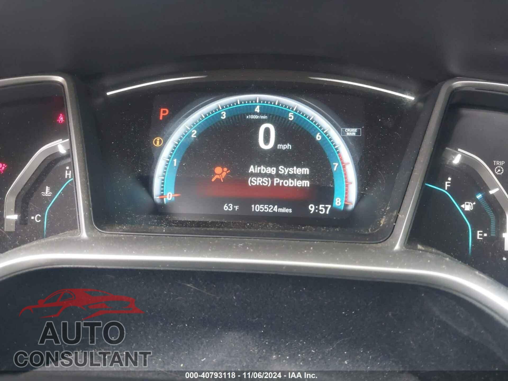 HONDA CIVIC 2016 - 19XFC2F71GE096756