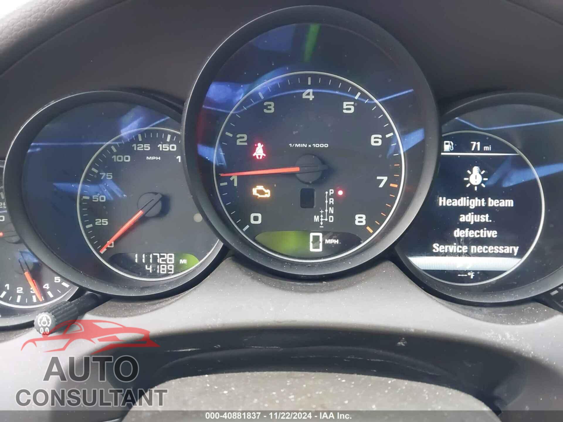 PORSCHE CAYENNE 2017 - WP1AA2A29HKA84489