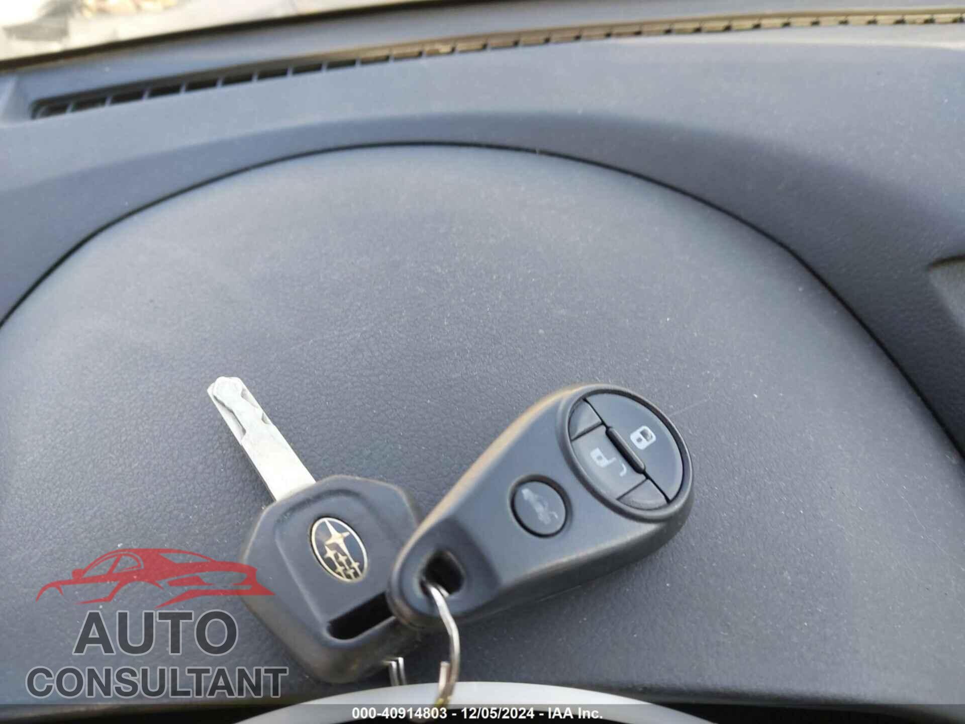 SUBARU FORESTER 2009 - JF2SH61619H791968