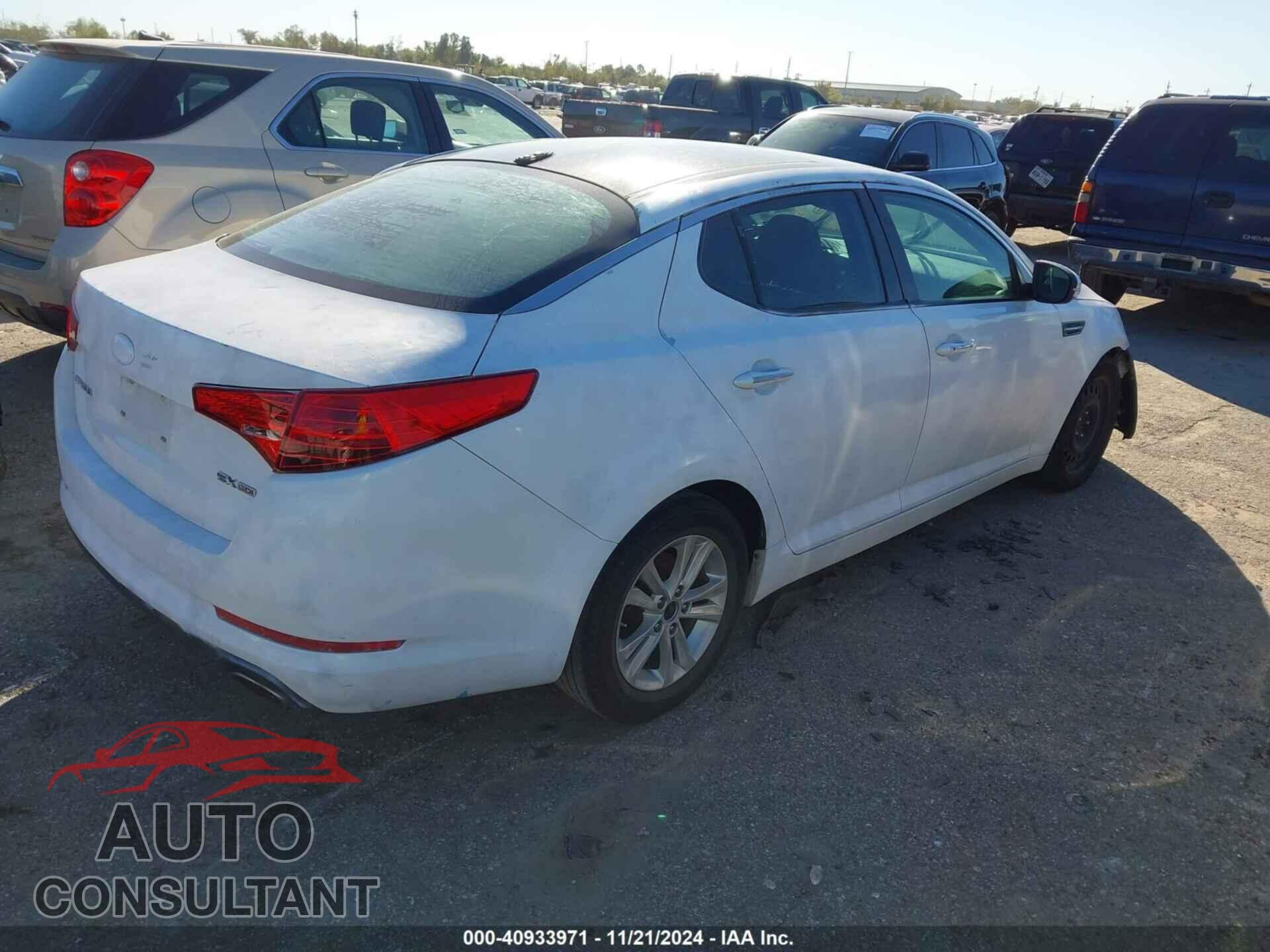 KIA OPTIMA 2013 - 5XXGN4A78DG205539