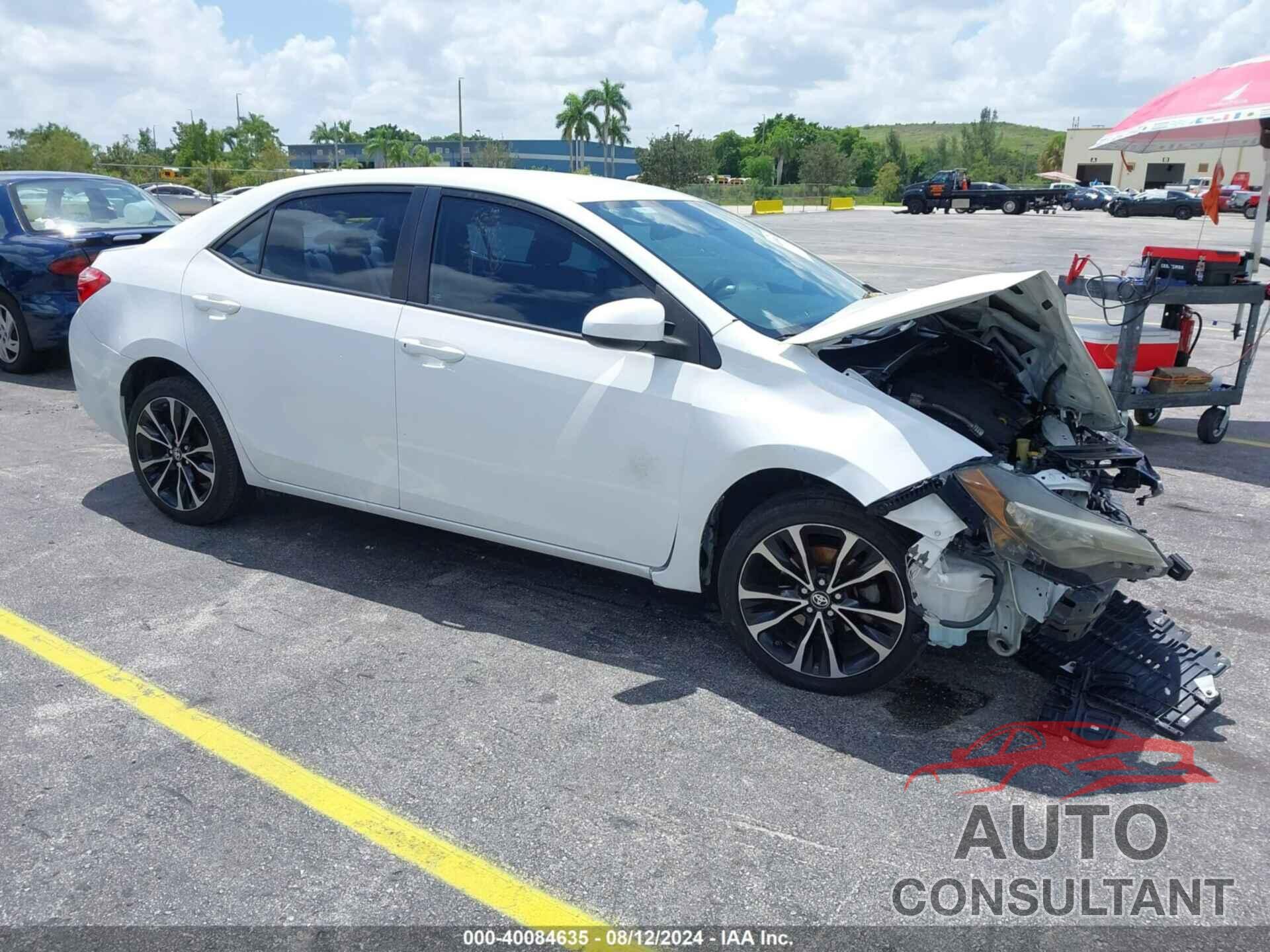 TOYOTA COROLLA 2017 - 2T1BURHE3HC756201