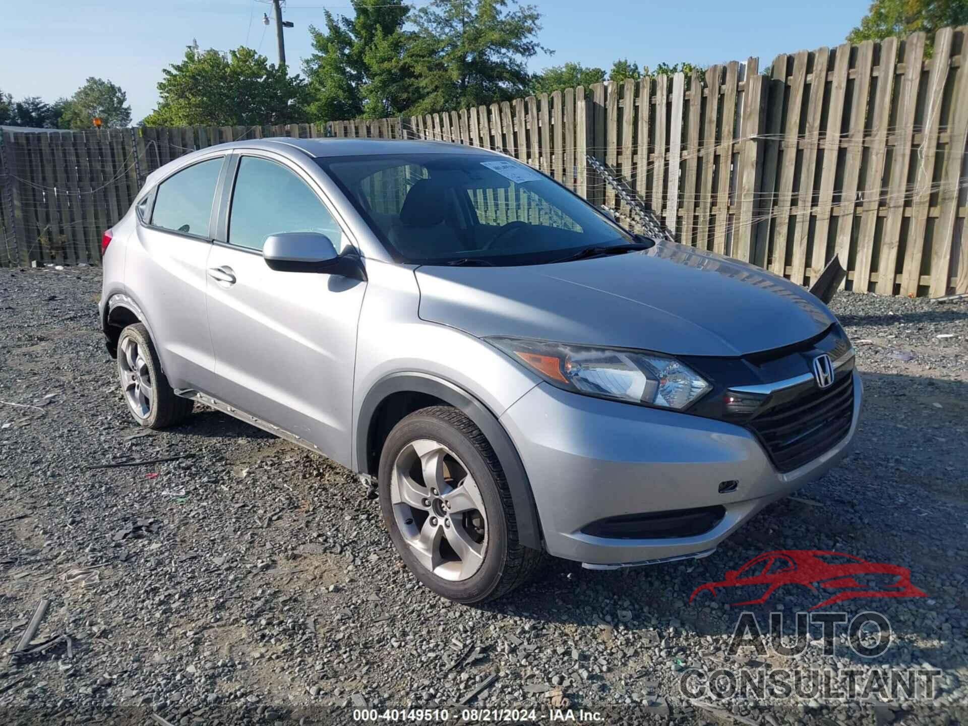 HONDA HR-V 2018 - 3CZRU6H34JG706795