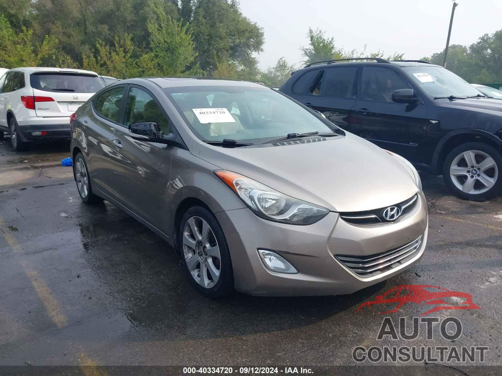 HYUNDAI ELANTRA 2013 - 5NPDH4AE8DH419069