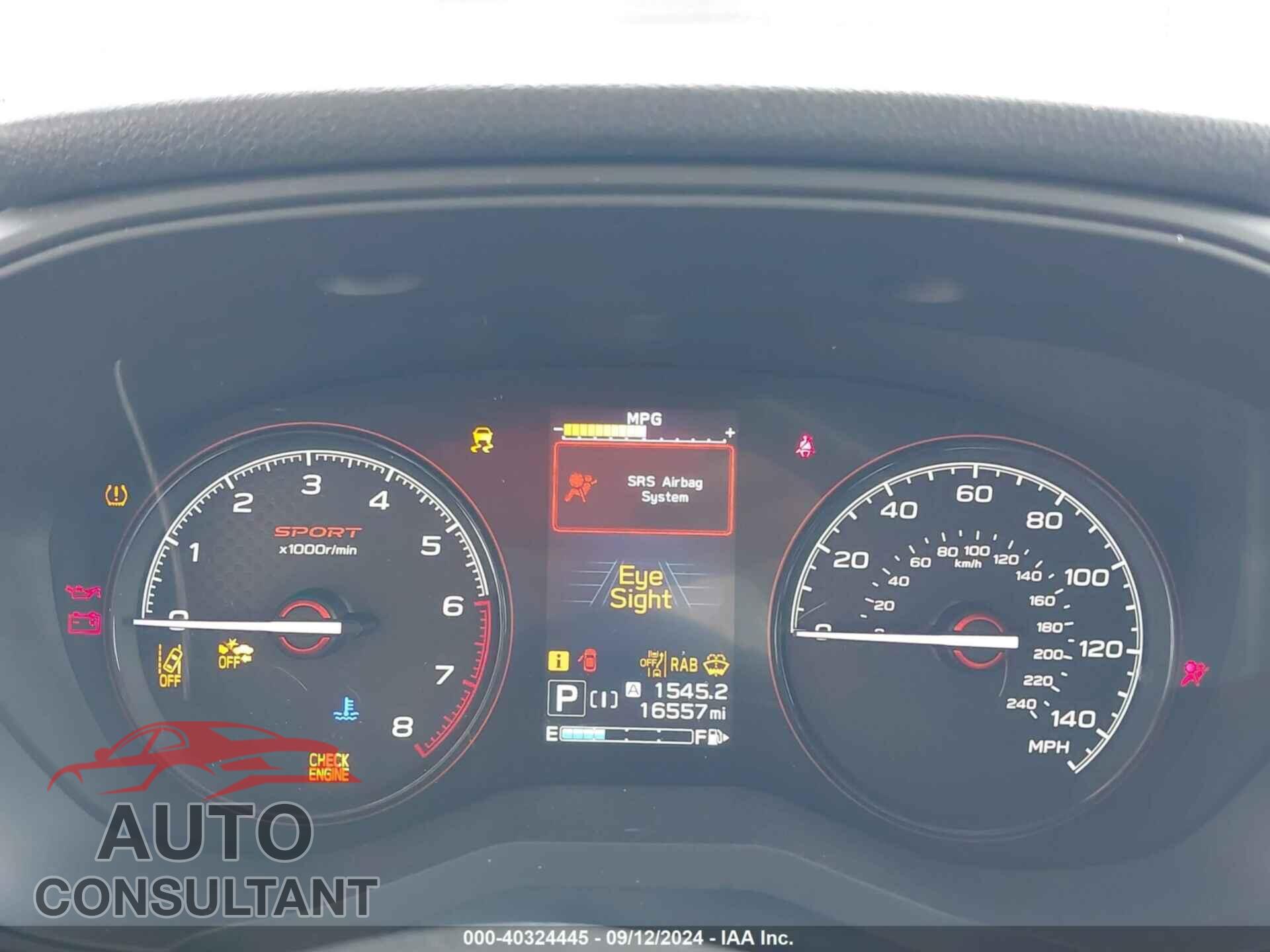 SUBARU FORESTER 2023 - JF2SKAJC9PH461602