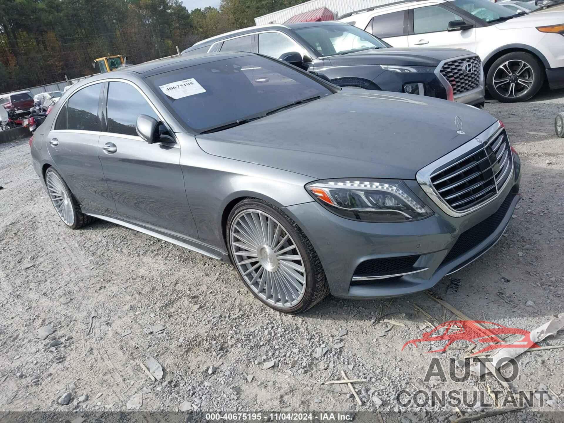 MERCEDES-BENZ S 550 2016 - WDDUG8CB9GA237265