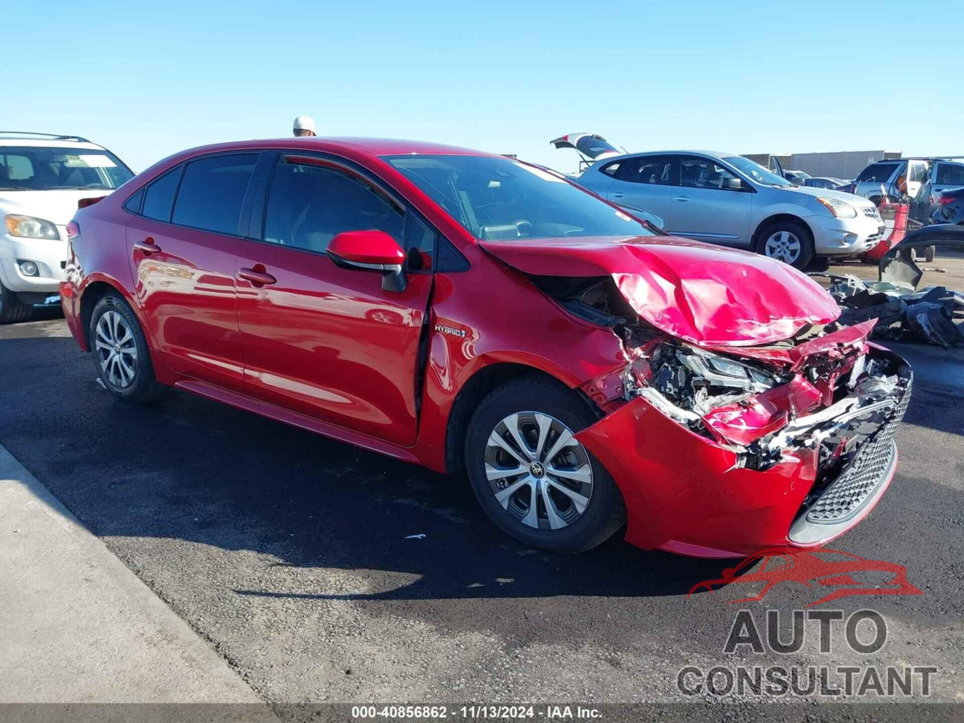 TOYOTA COROLLA 2021 - JTDEAMDE2MJ005457
