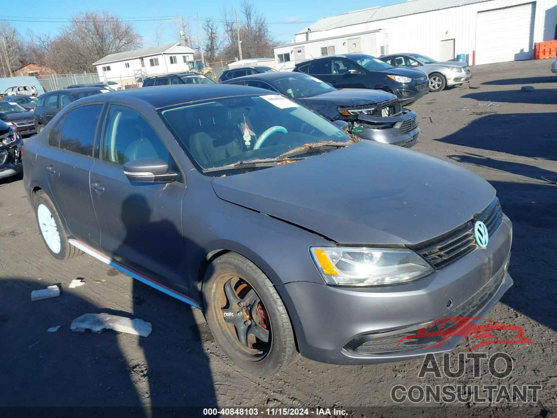 VOLKSWAGEN JETTA 2012 - 3VWDP7AJ4CM319395
