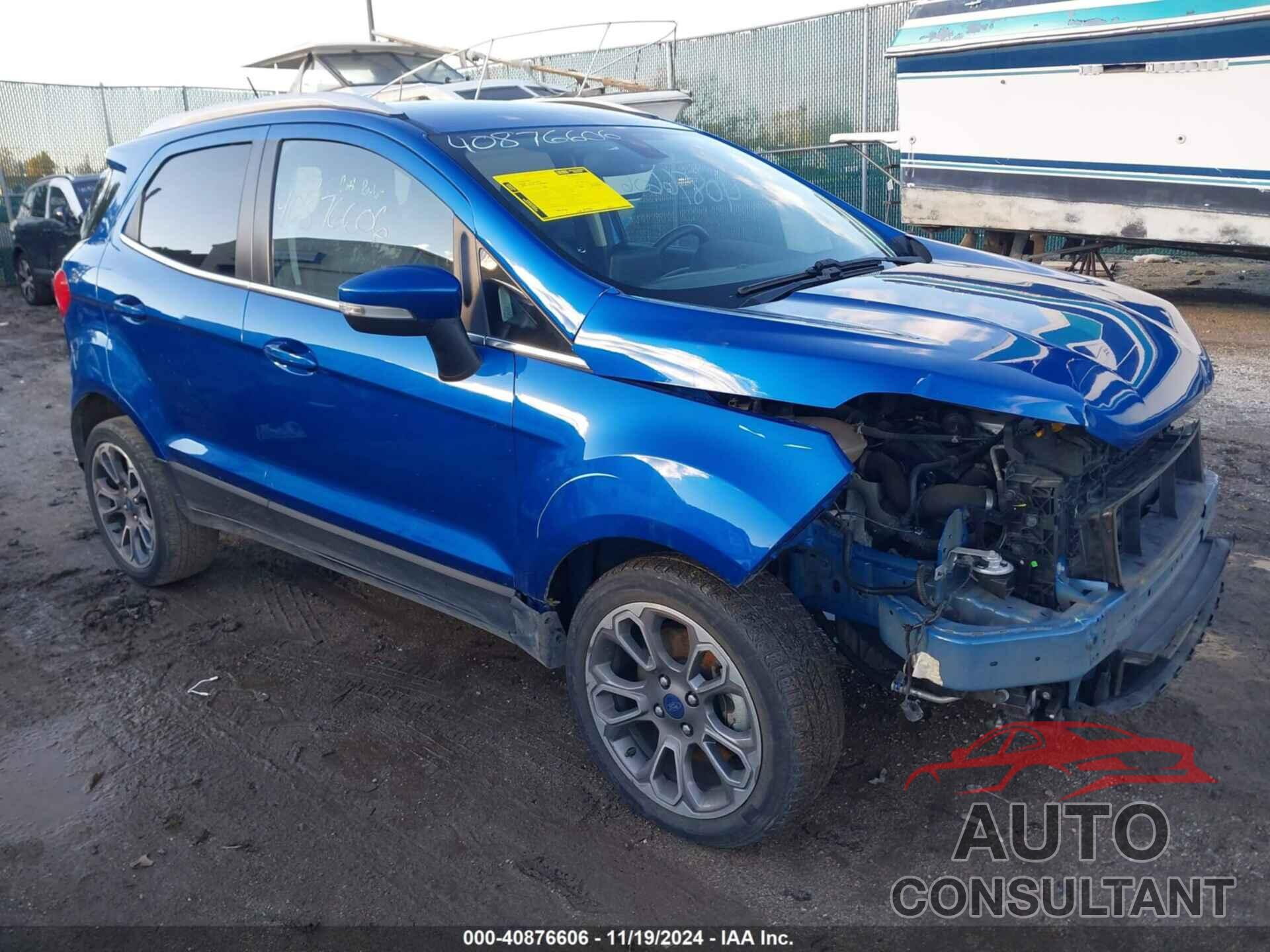 FORD ECOSPORT 2021 - MAJ3S2KE9MC416327