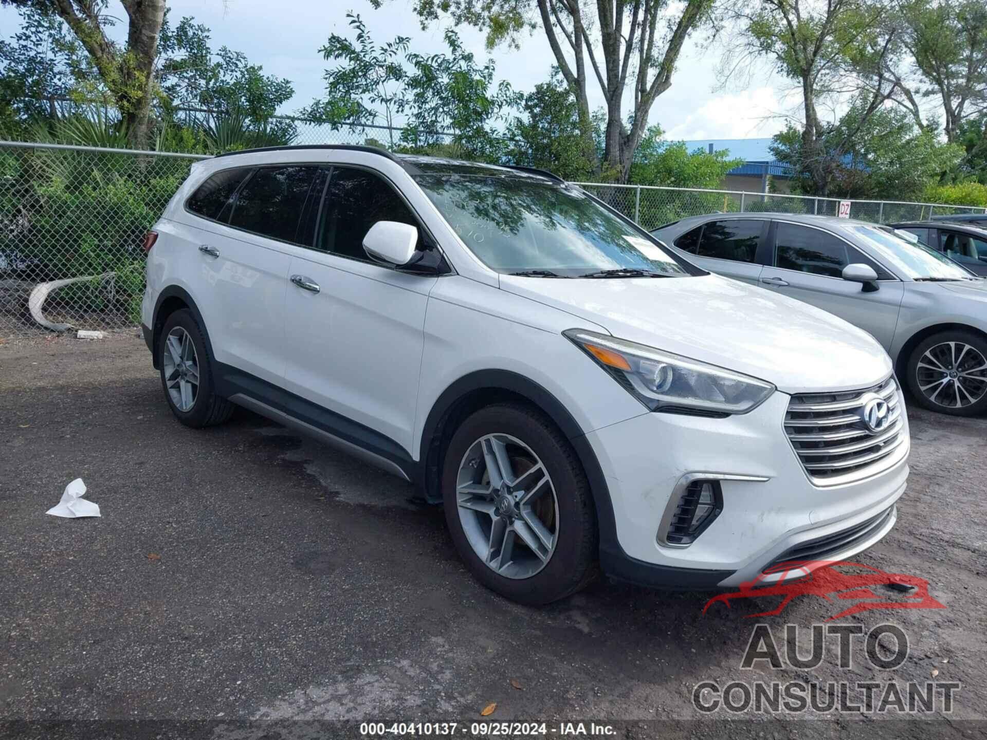 HYUNDAI SANTA FE 2017 - KM8SR4HF4HU200572