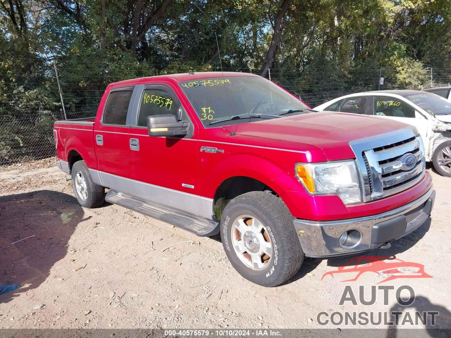 FORD F-150 2012 - 1FTFW1ET2CFA68092