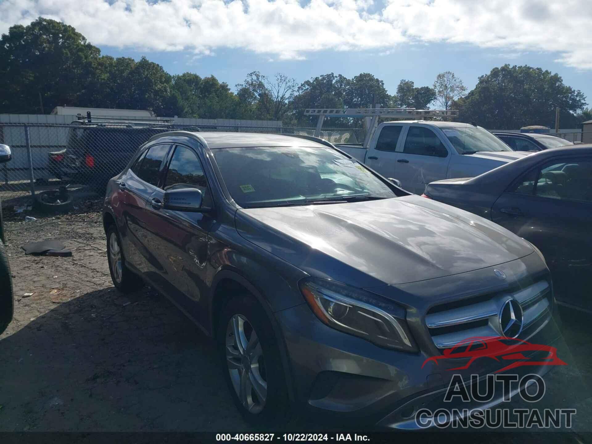 MERCEDES-BENZ GLA 250 2015 - WDCTG4GBXFJ080931