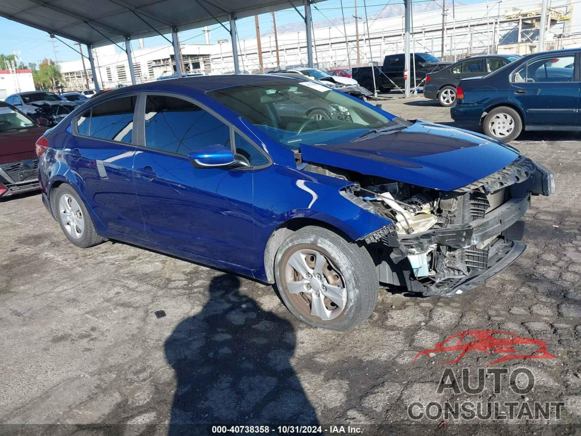 KIA FORTE 2018 - 3KPFL4A71JE199251