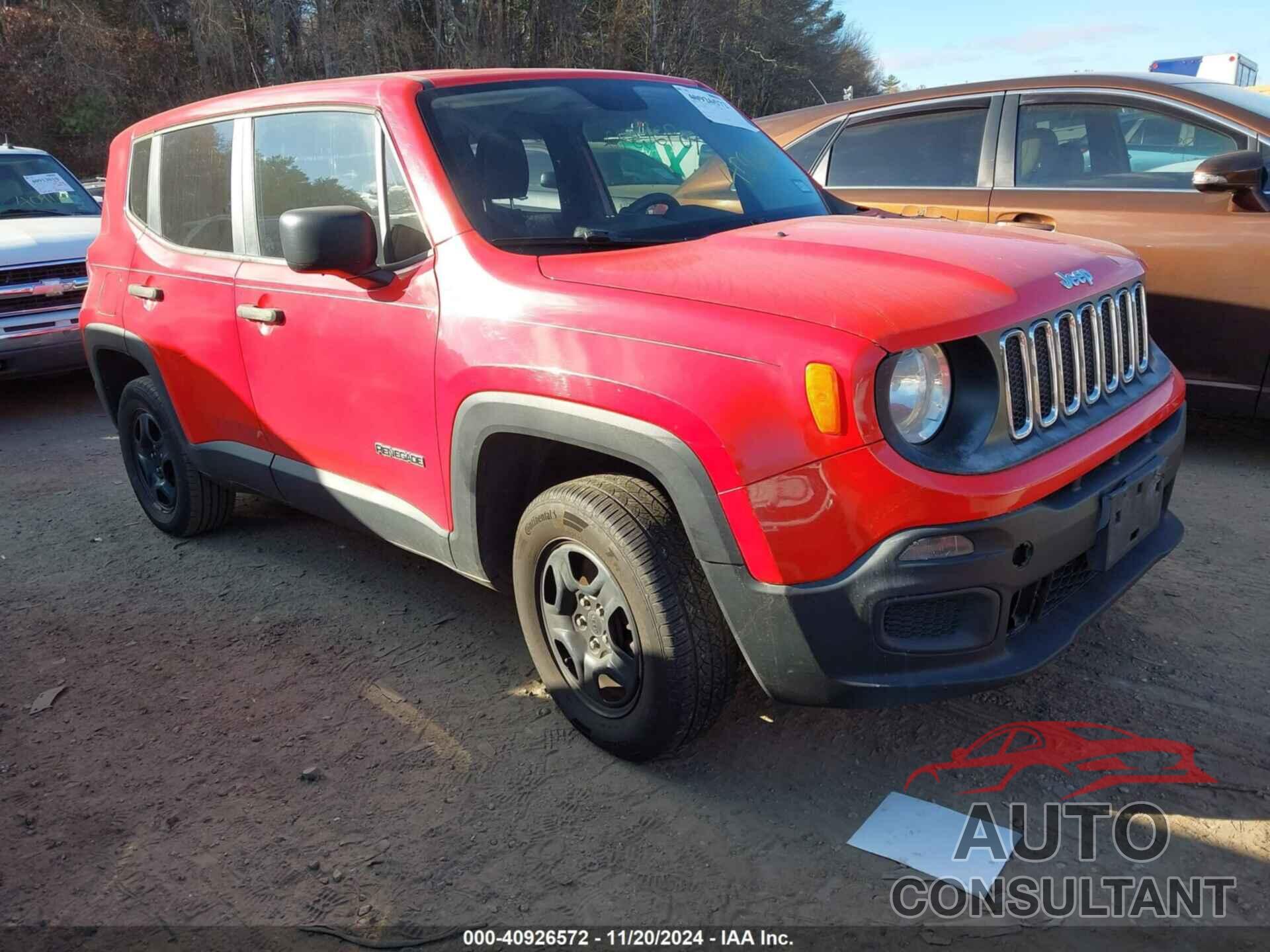 JEEP RENEGADE 2017 - ZACCJBAB0HPF15379