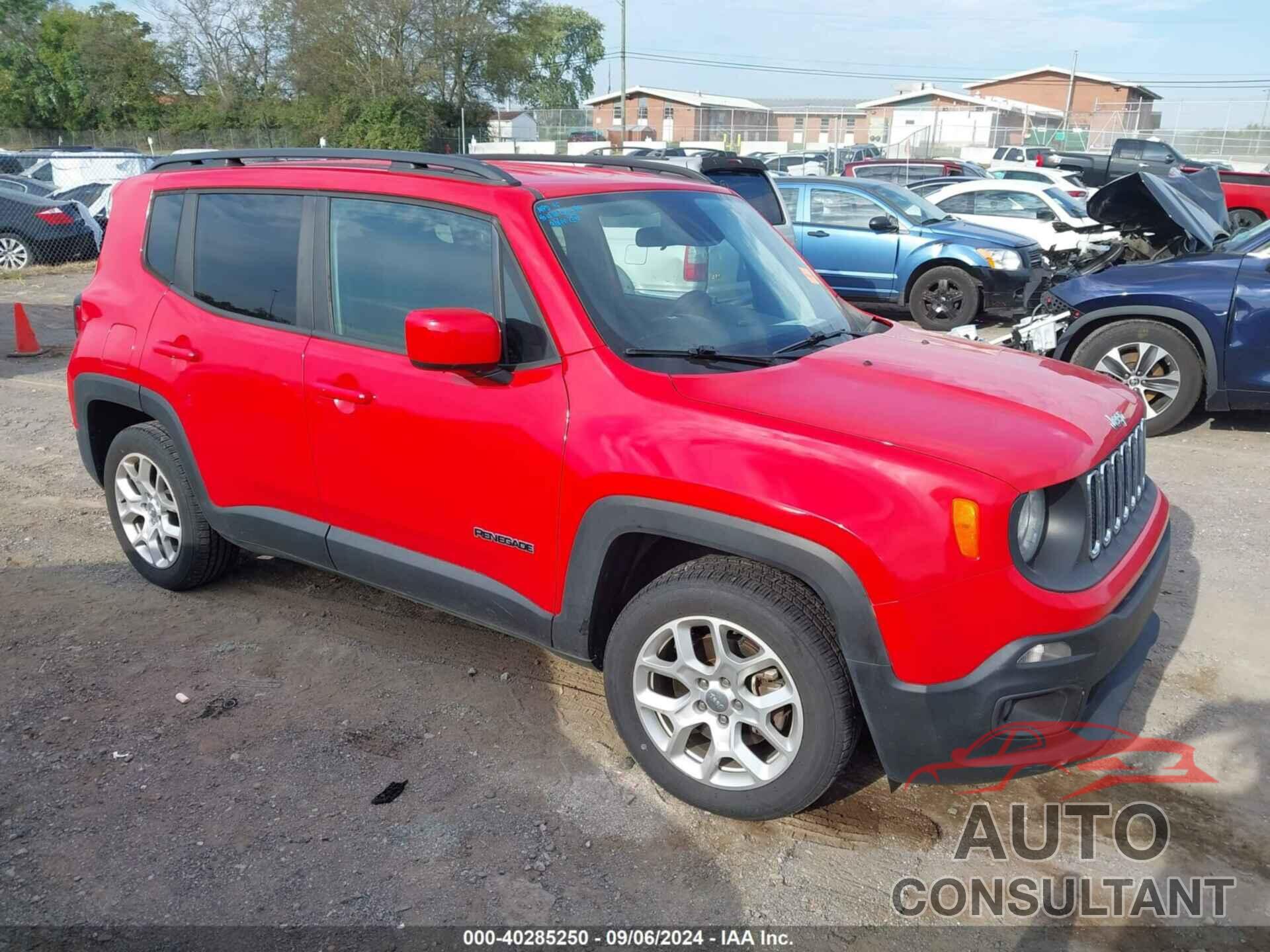 JEEP RENEGADE 2018 - ZACCJABB8JPH60705