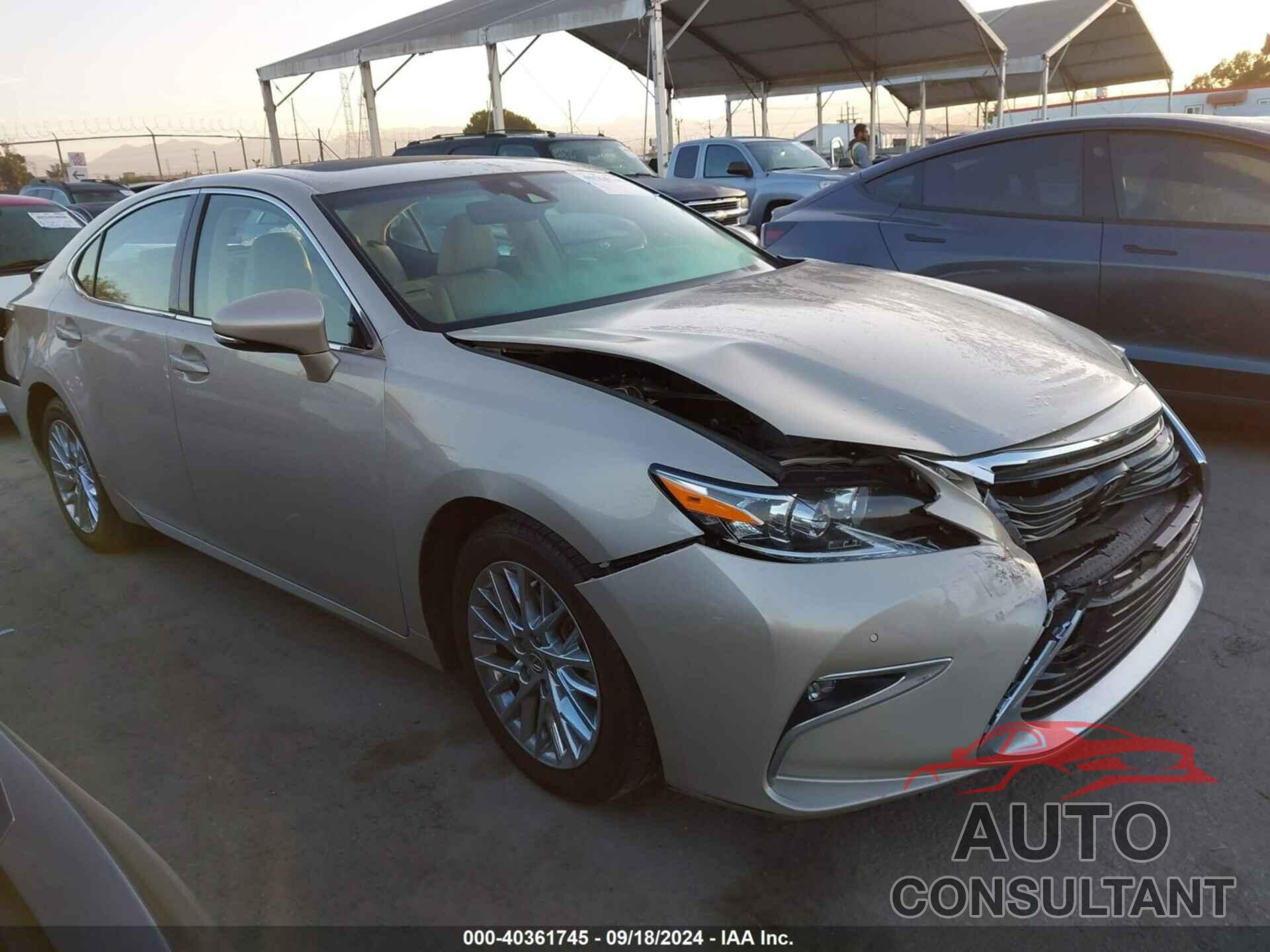 LEXUS ES 350 2017 - 58ABK1GGXHU057049