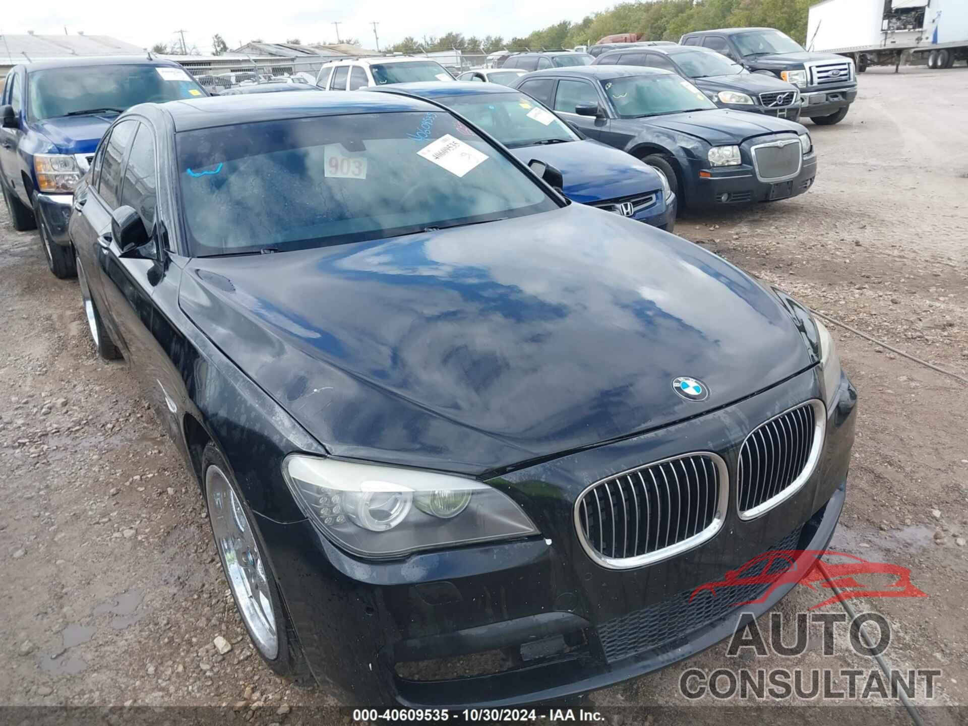 BMW 750I 2012 - WBAKA8C56CDS99628