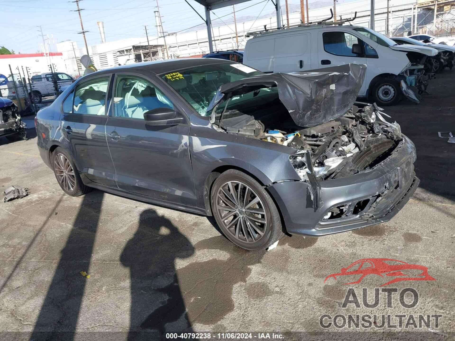 VOLKSWAGEN JETTA 2016 - 3VWD17AJ6GM220522