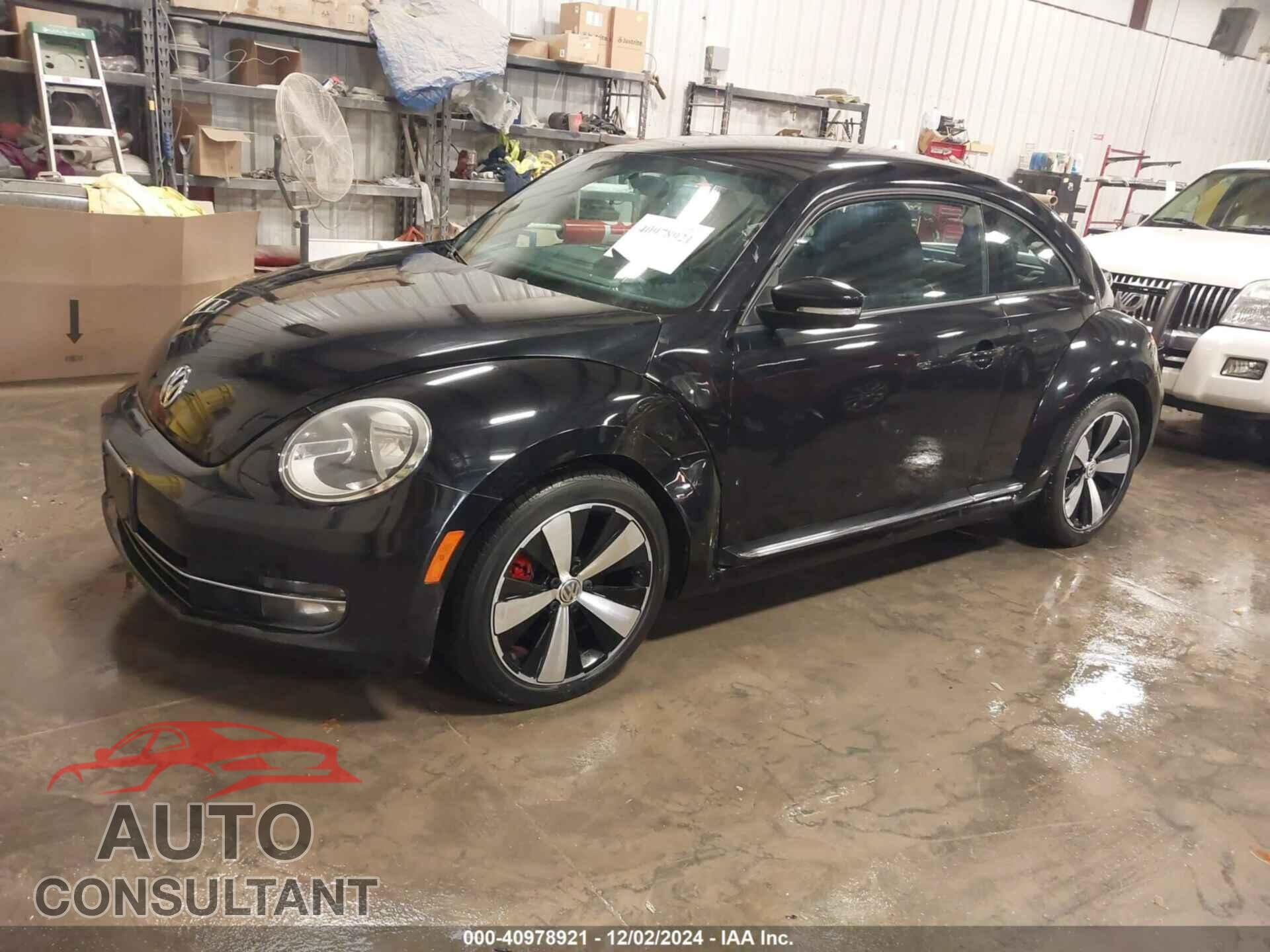 VOLKSWAGEN BEETLE 2013 - 3VWV67AT8DM602425