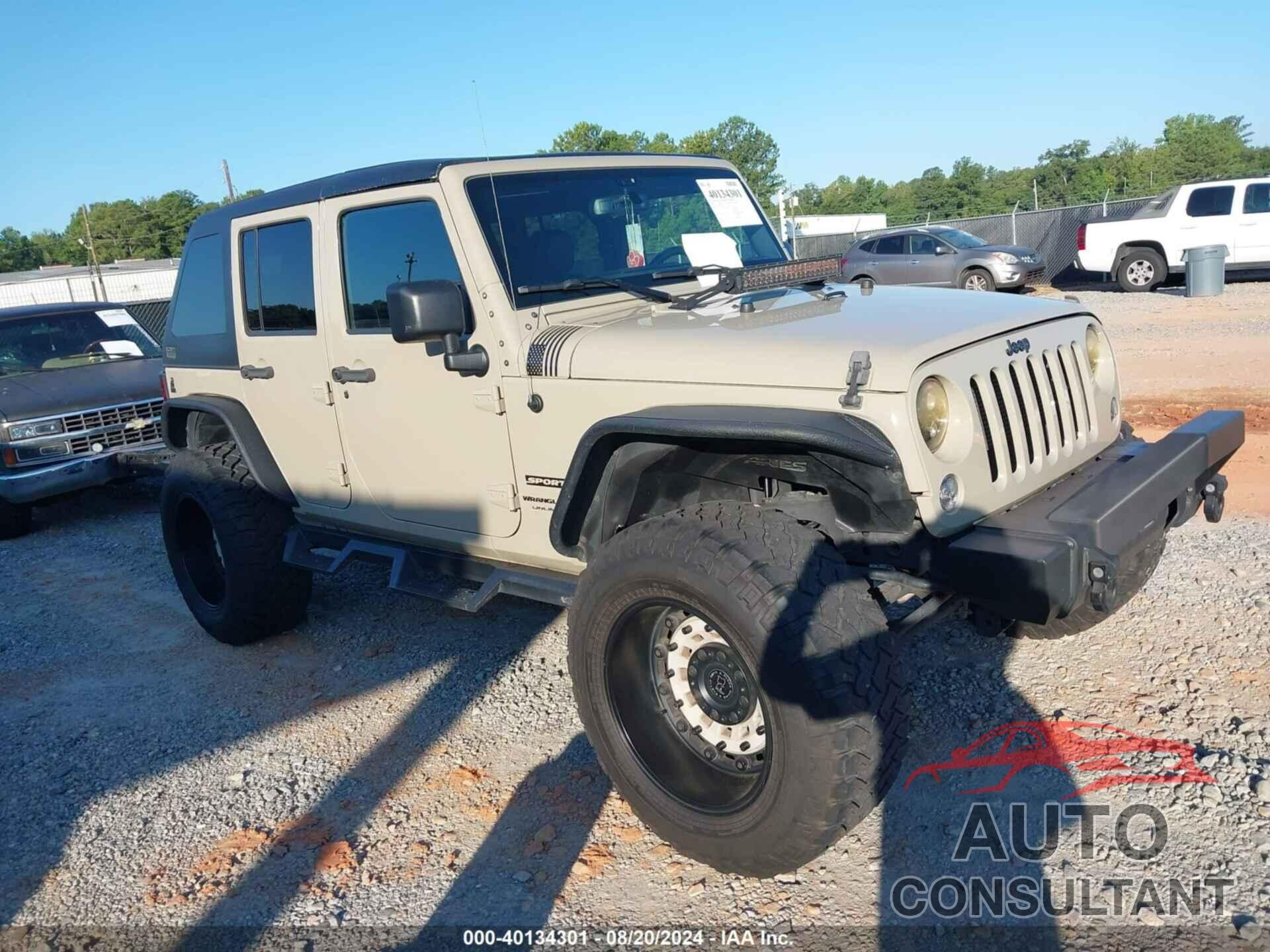 JEEP WRANGLER JK UNLIMITED 2018 - 1C4HJWDG3JL839392