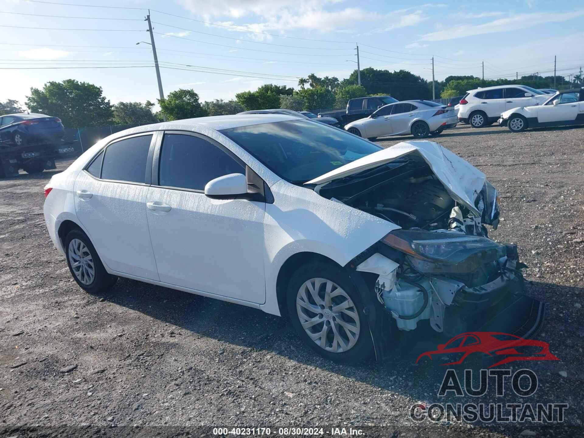 TOYOTA COROLLA 2017 - 2T1BURHE9HC895751
