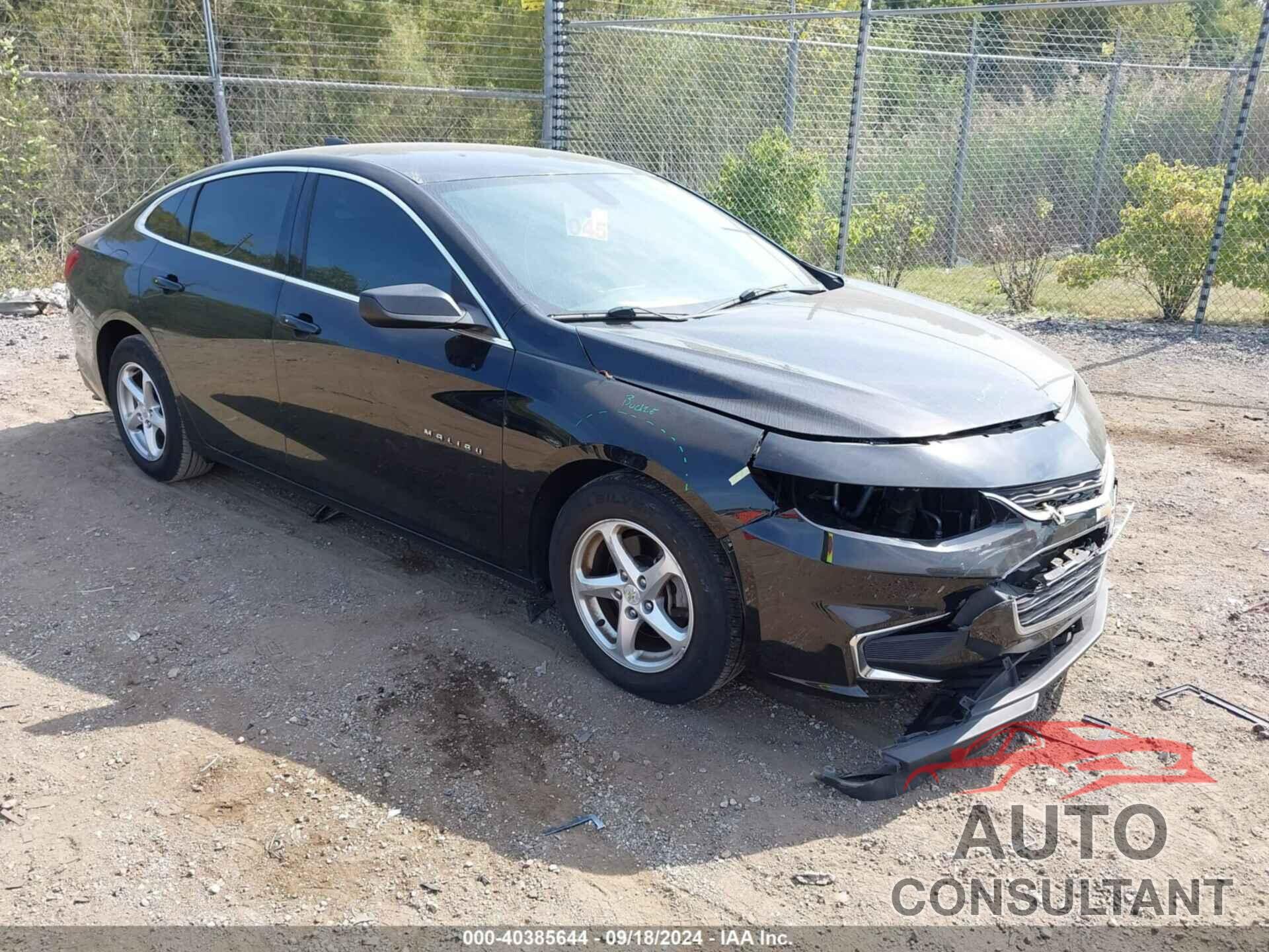 CHEVROLET MALIBU 2016 - 1G1ZB5ST7GF296477