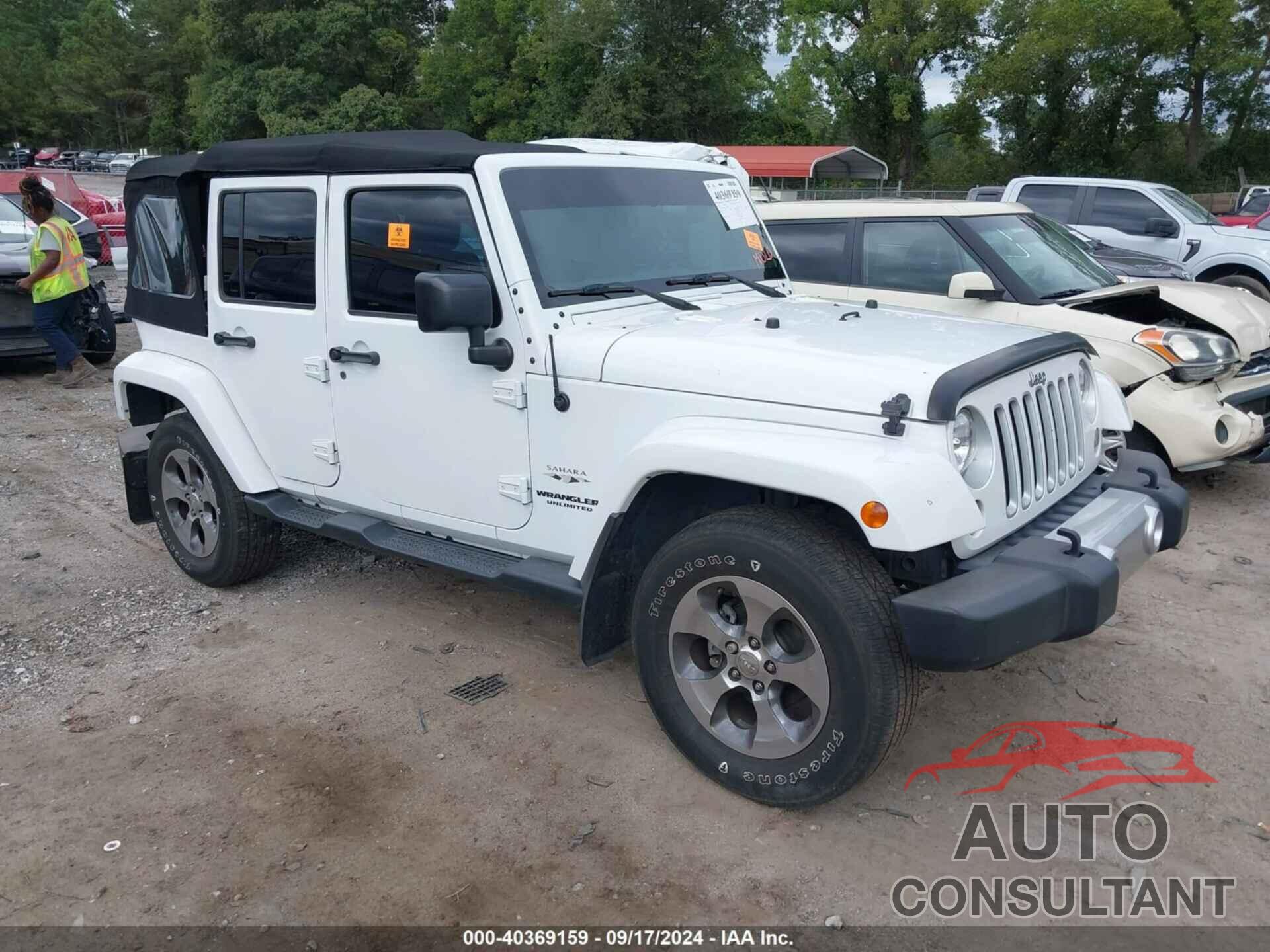 JEEP WRANGLER UNLIMITED 2016 - 1C4BJWEG2GL319102