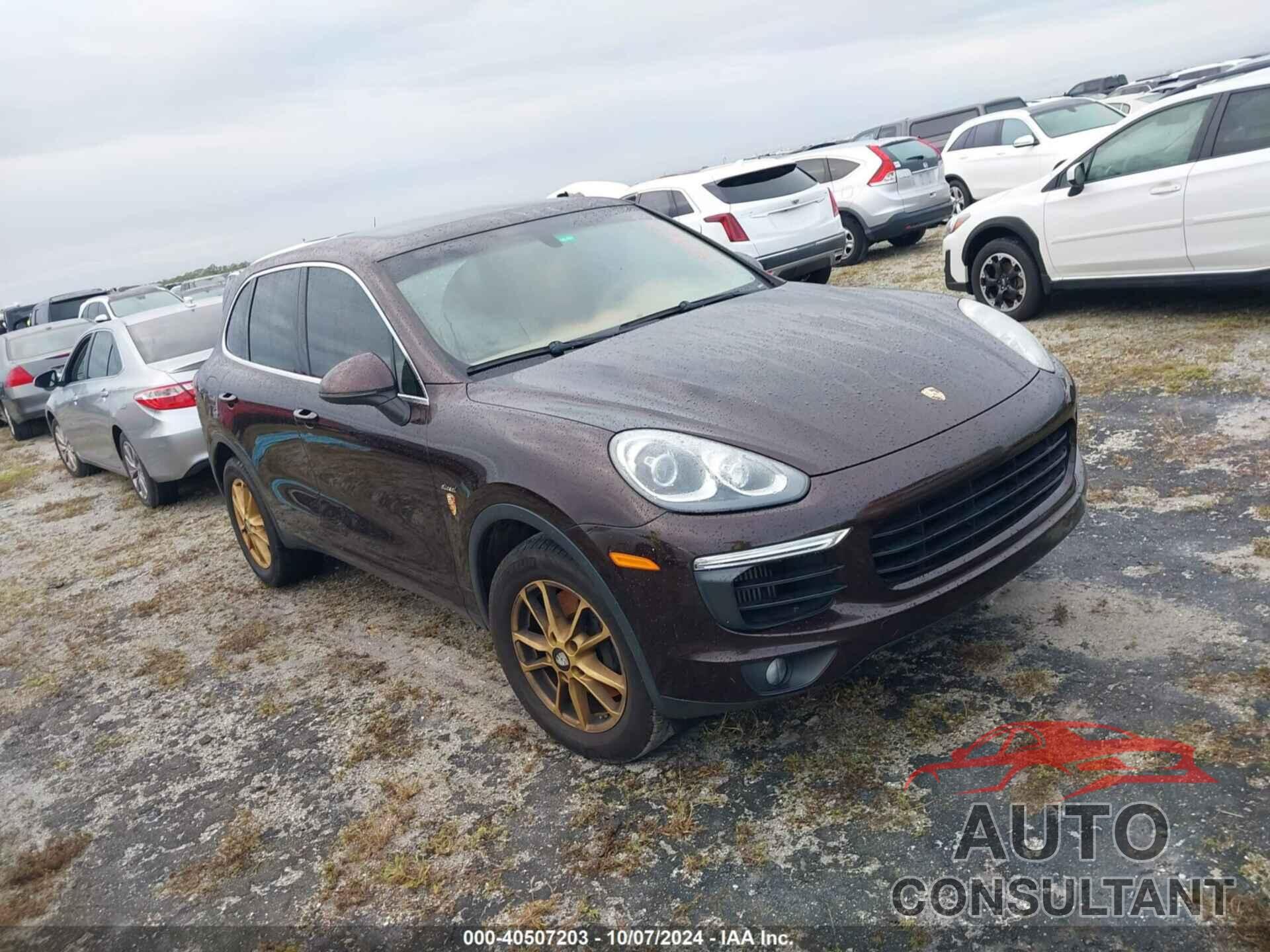 PORSCHE CAYENNE 2016 - WP1AF2A21GKA40440