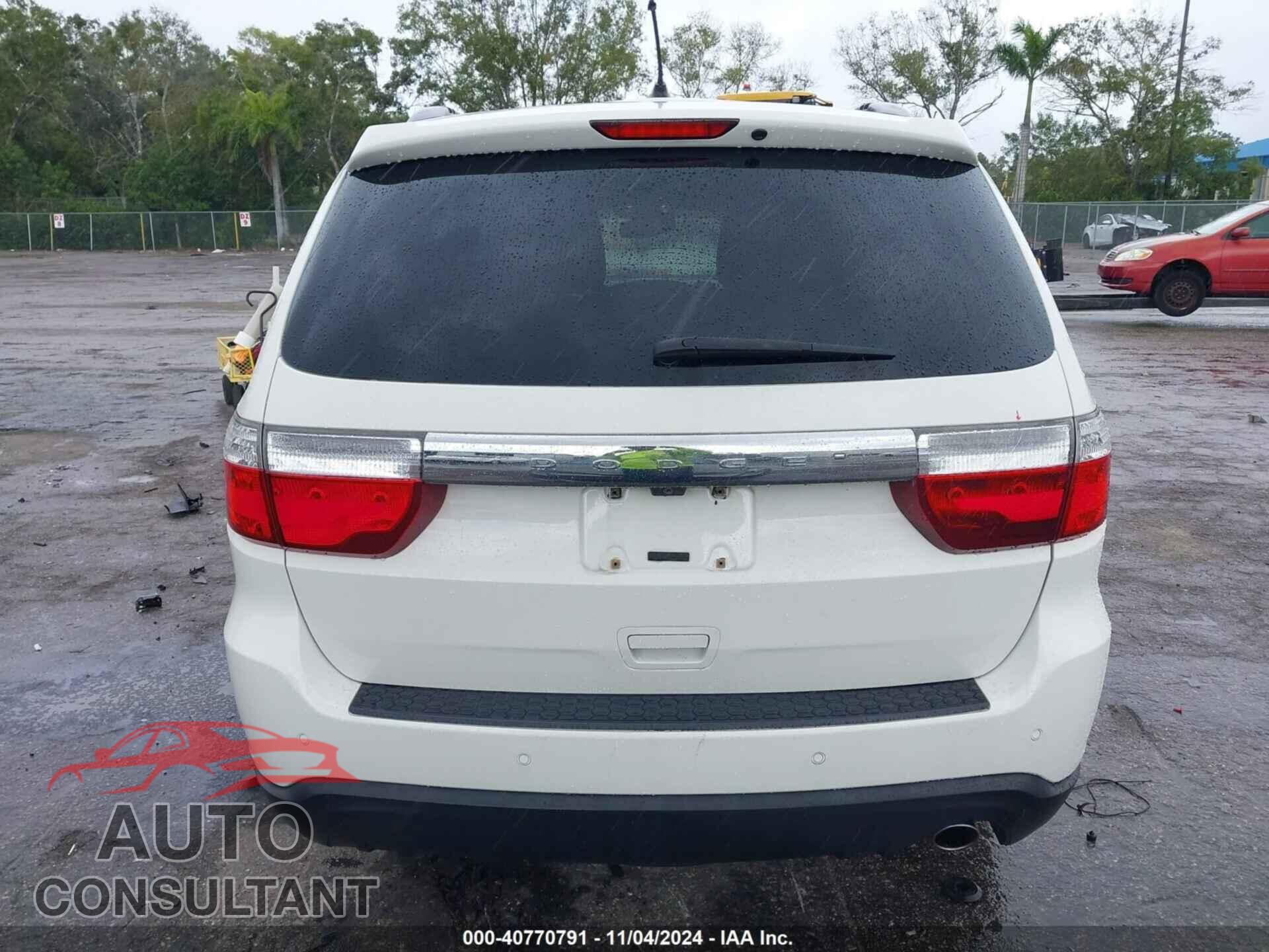 DODGE DURANGO 2012 - 1C4RDHDG1CC204729