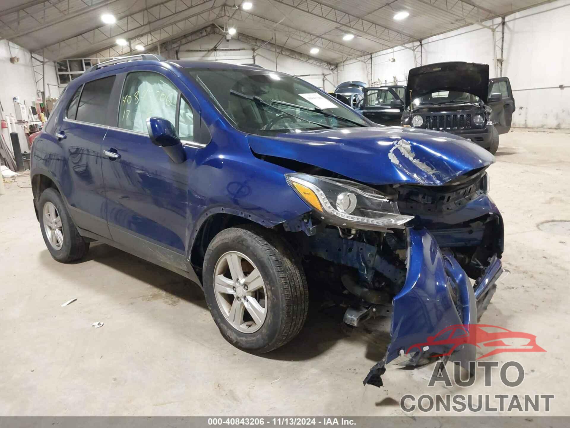 CHEVROLET TRAX 2017 - 3GNCJPSB4HL147266