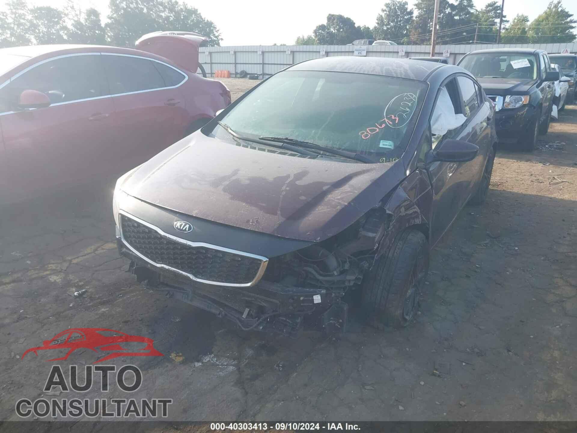 KIA FORTE 2017 - 3KPFK4A76HE080673