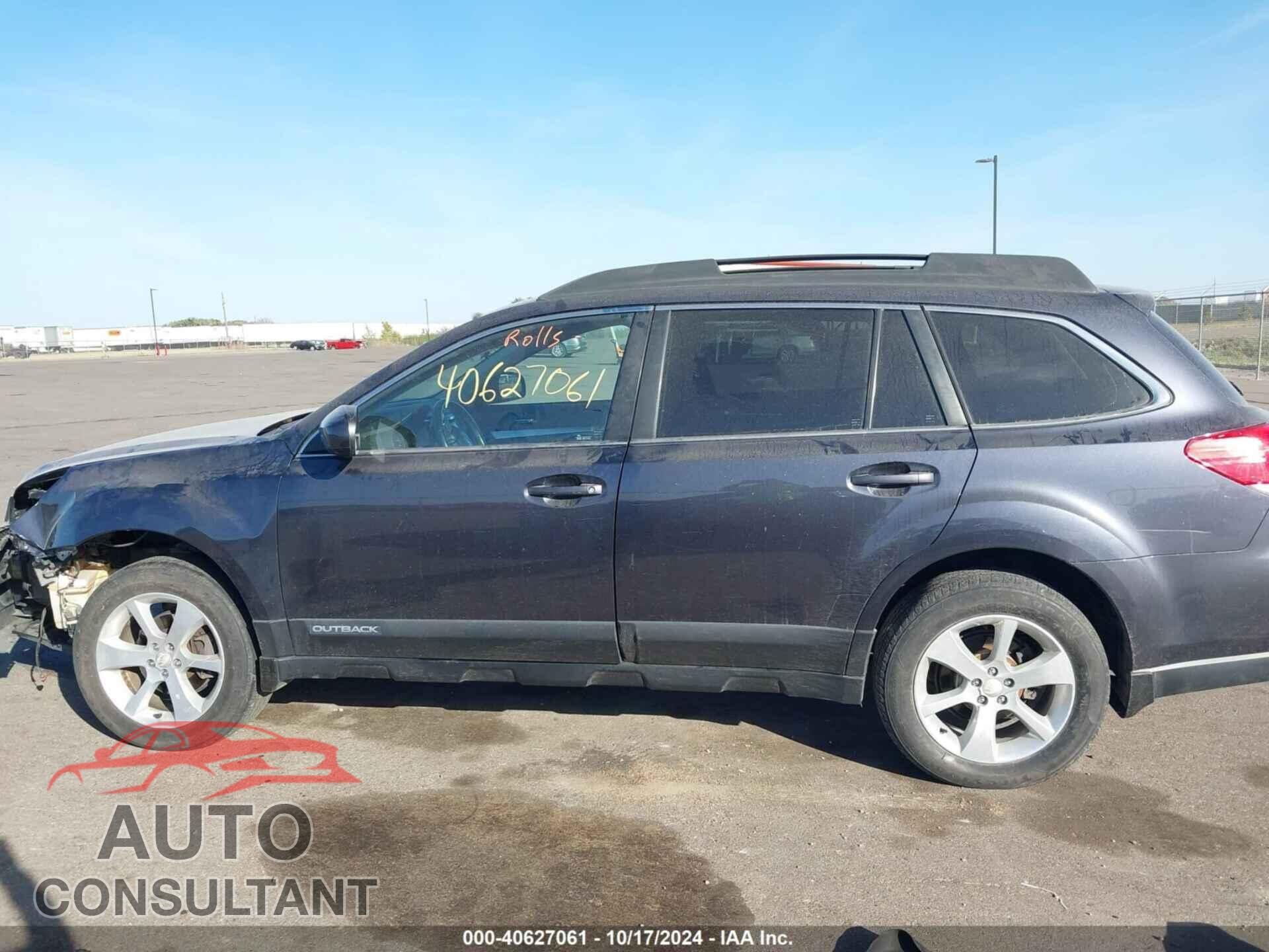 SUBARU OUTBACK 2013 - 4S4BRCCC8D3311987