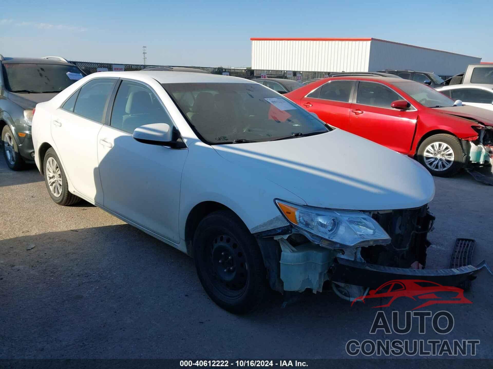 TOYOTA CAMRY 2012 - 4T1BF1FK4CU539638