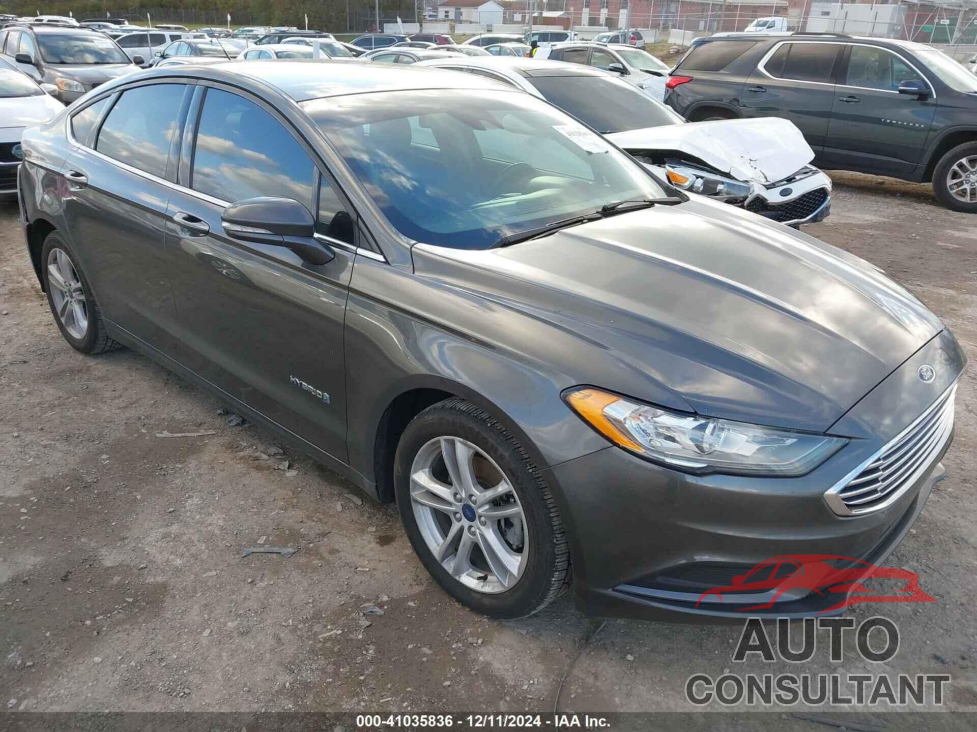 FORD FUSION HYBRID 2018 - 3FA6P0LU9JR156033