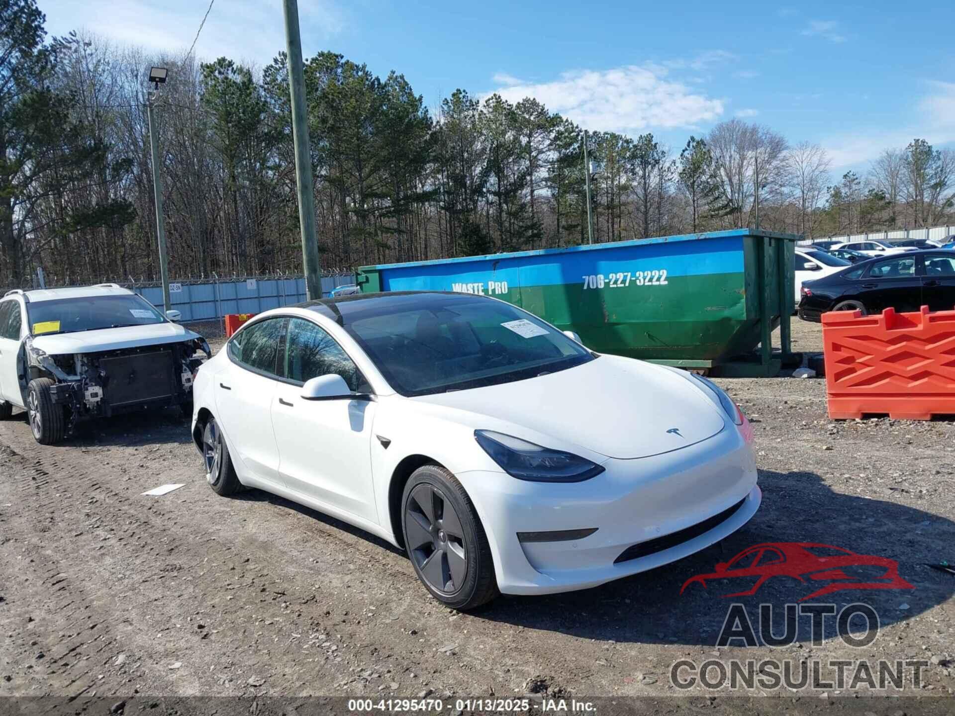 TESLA MODEL 3 2021 - 5YJ3E1EA1MF994803