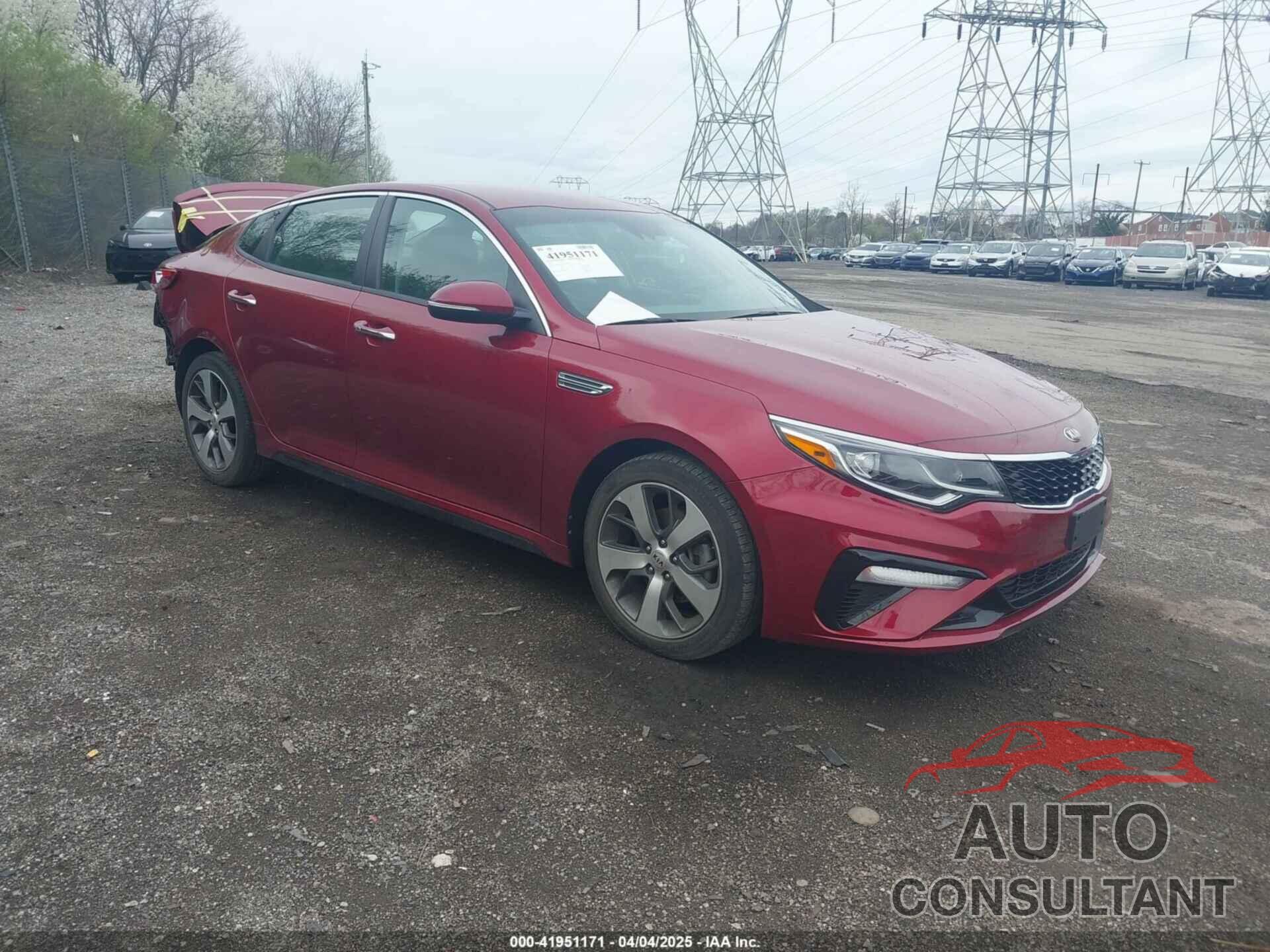 KIA OPTIMA 2020 - 5XXGT4L31LG450083