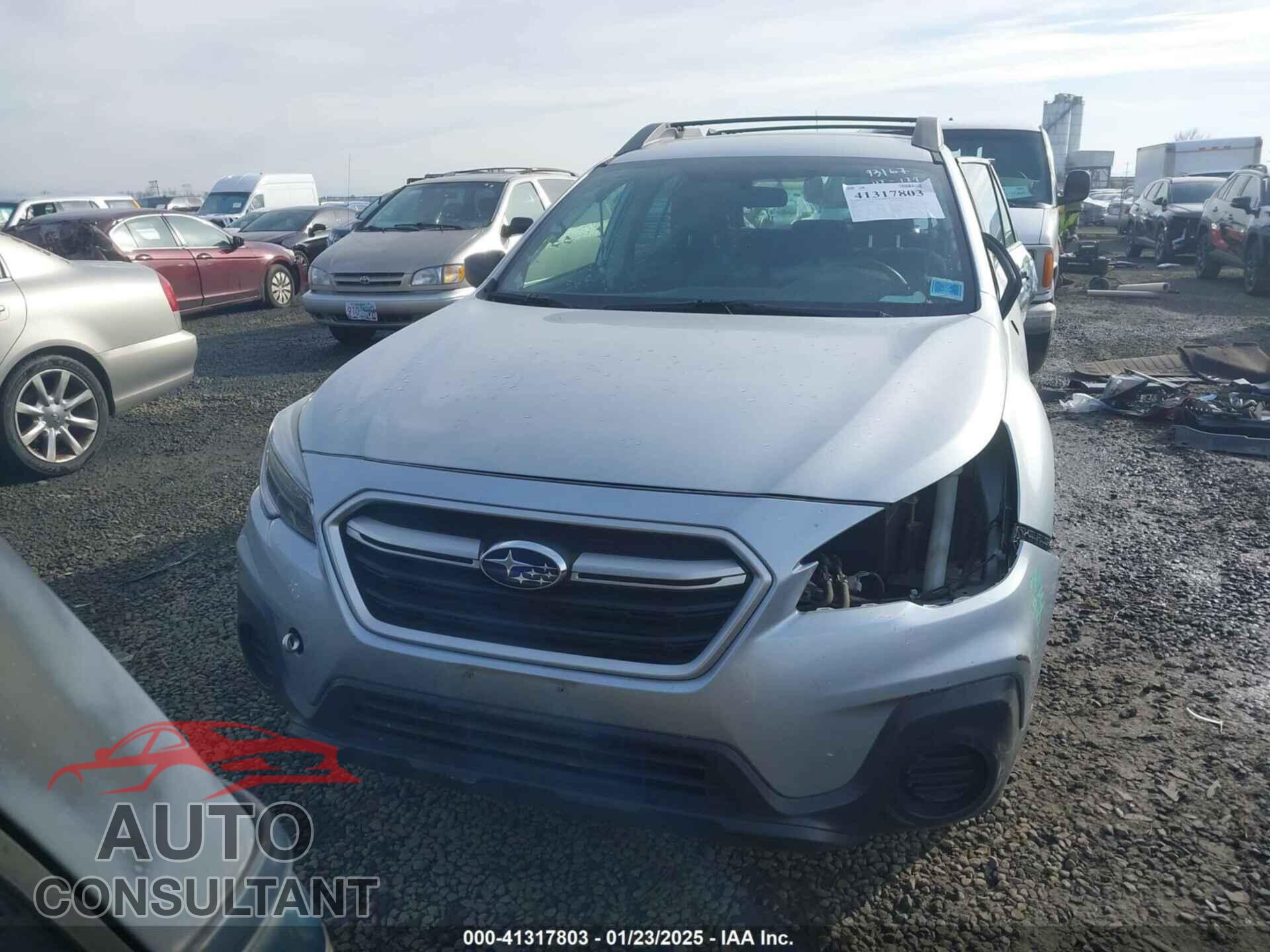 SUBARU OUTBACK 2018 - 4S4BSAAC7J3302012