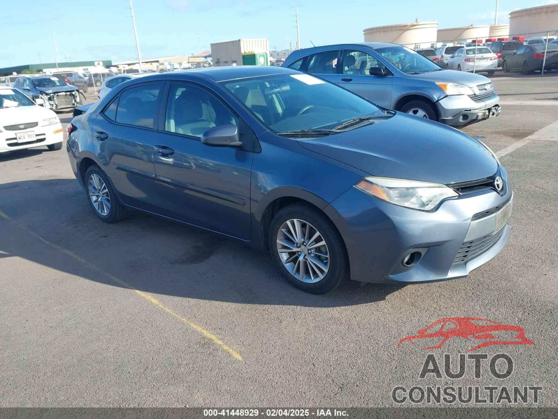 TOYOTA COROLLA 2014 - 5YFBURHE7EP135281
