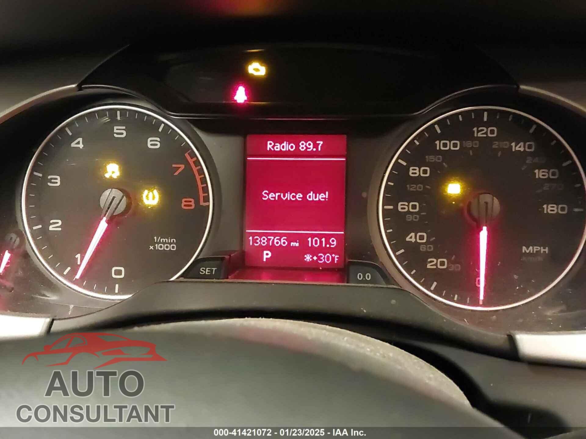 AUDI A4 2012 - WAUBFAFL4CA021881