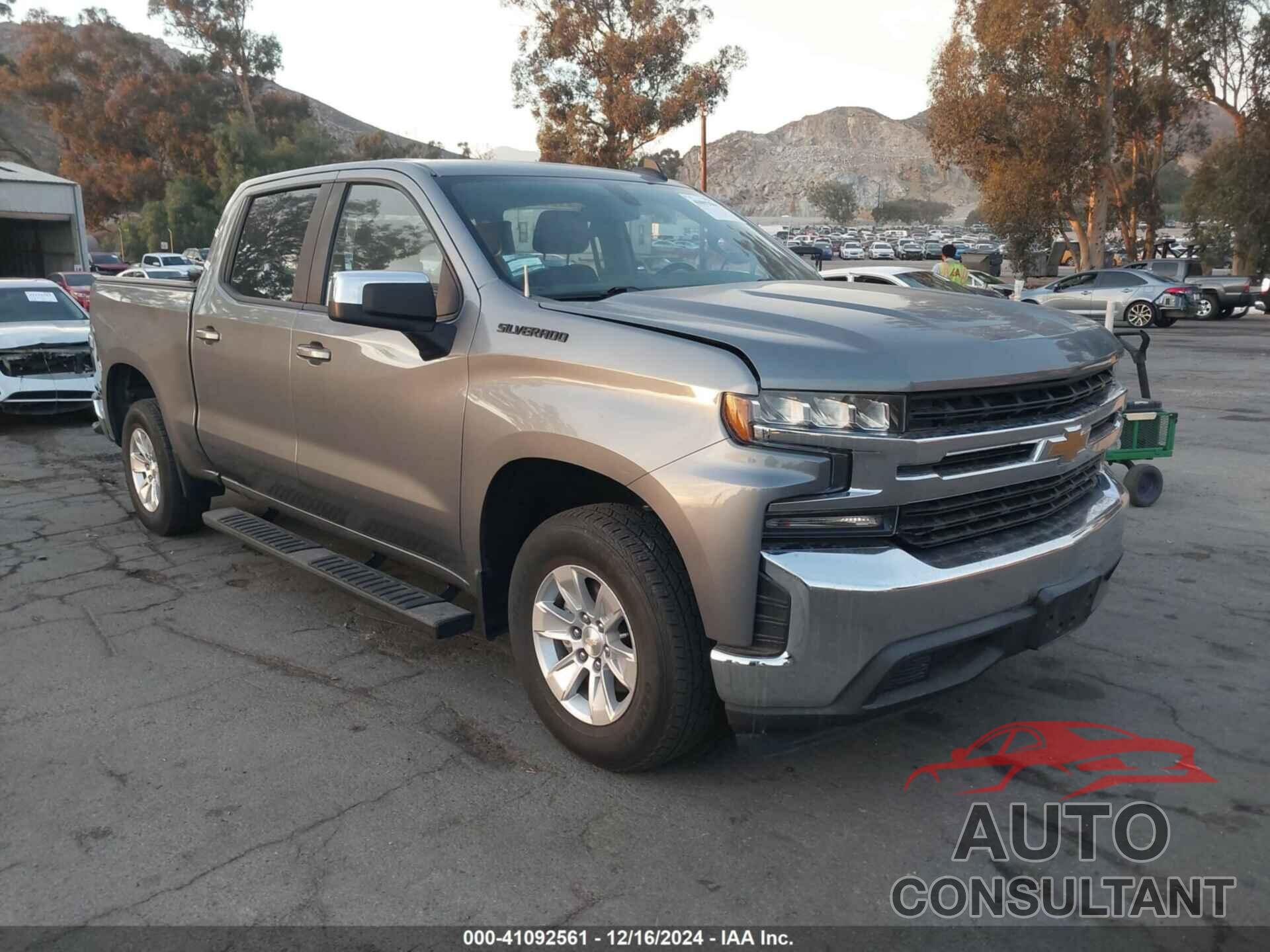 CHEVROLET SILVERADO 1500 2021 - 3GCPWCED5MG405749